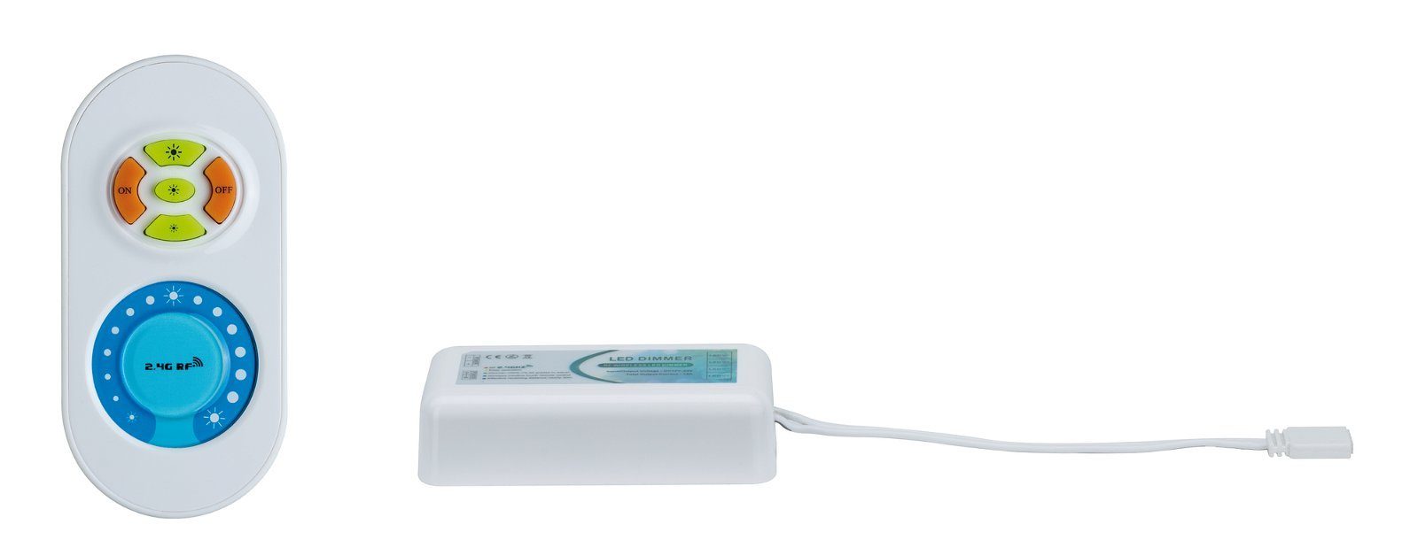 Paulmann Led-strepen MaxLED Dimm/Switch Controller 2.4GHz 24V DC max. 144W kunststof (1 stuk)