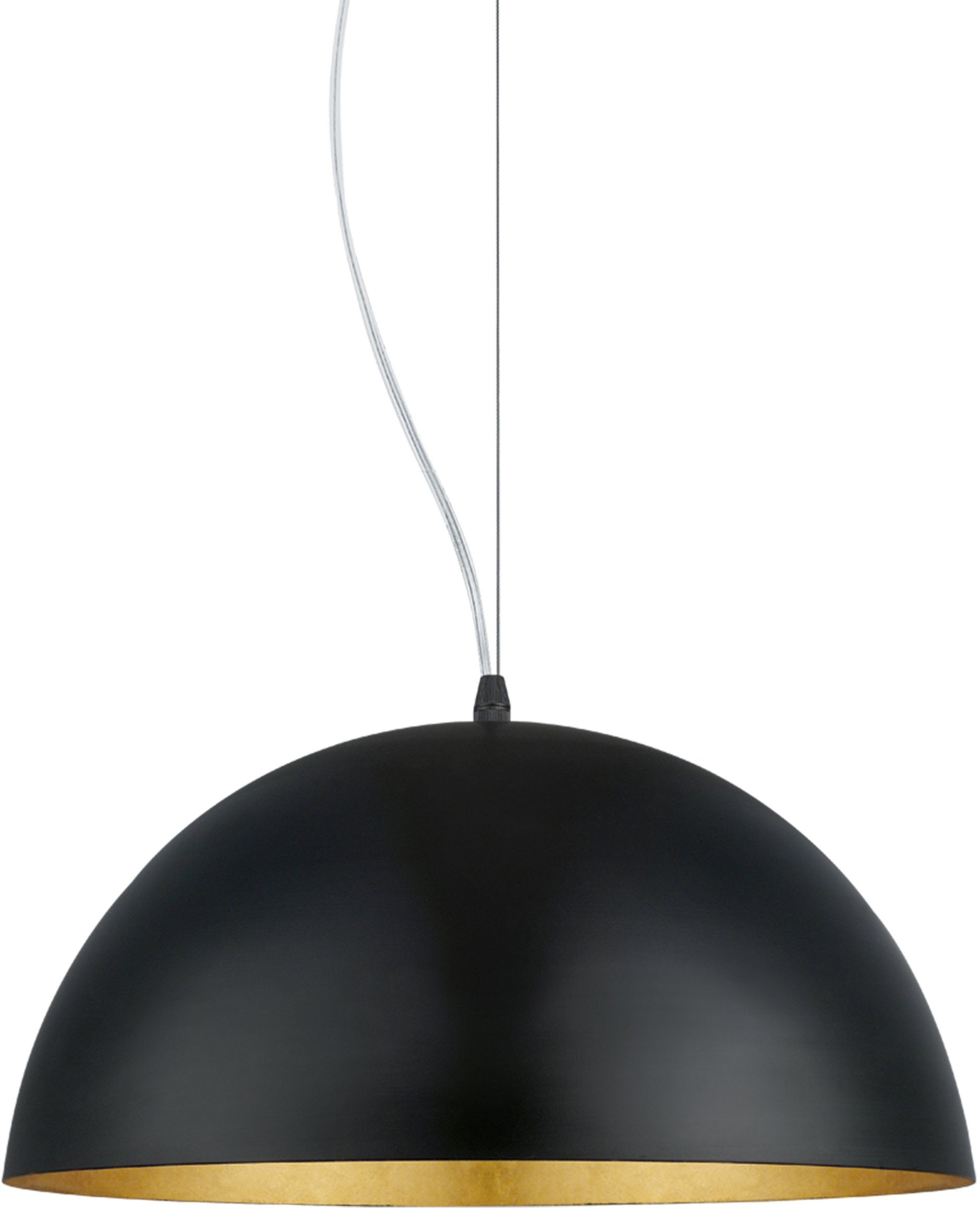 EGLO Hanglamp GAETANO 1 Hanglamp, dimbaar (1 stuk) hanglampen zwart