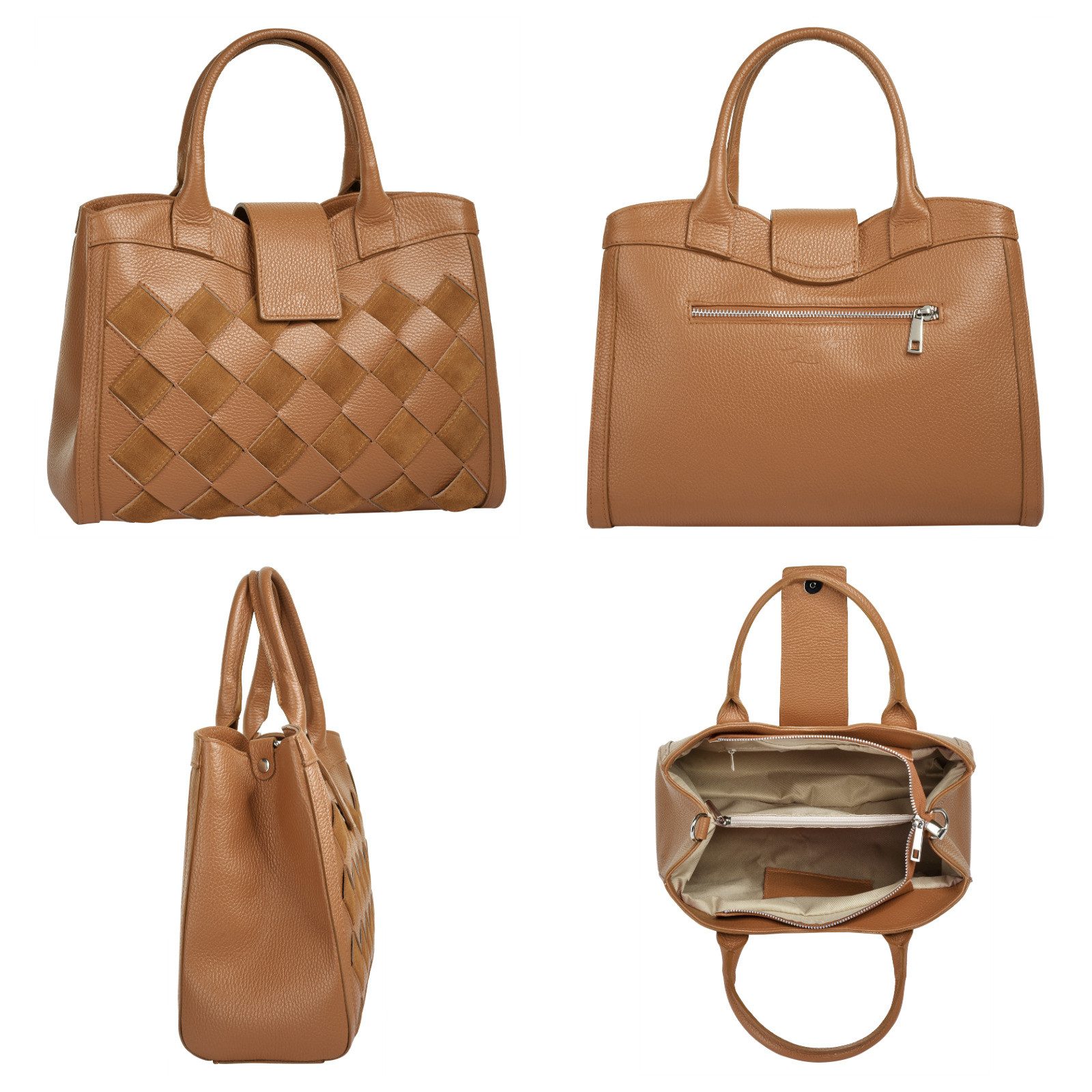 Samantha Look Tas echt leer, made in italy