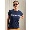 superdry t-shirt blauw