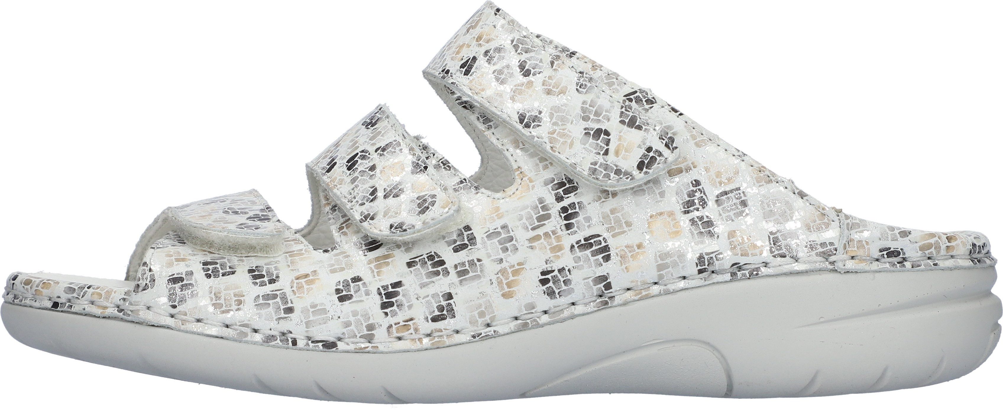 Waldläufer Slippers GUNNA , sleehak, zomerschoen, pantoffels in comfortabele schoenwijdte g