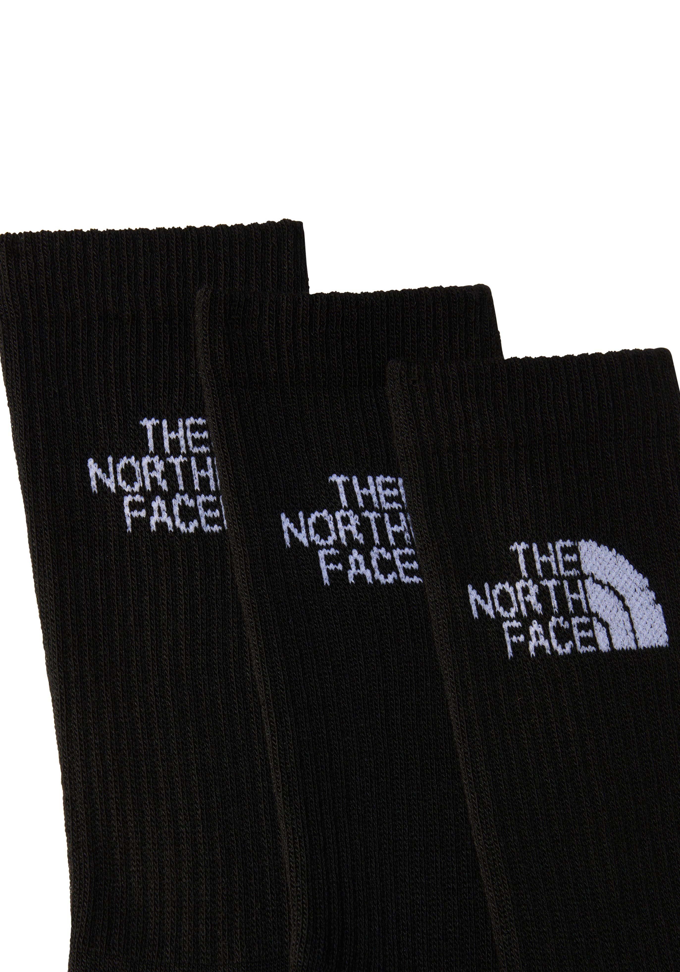 The North Face Sportsokken MULTI SPORT CUSH CREW SOCK 3P (3 paar)