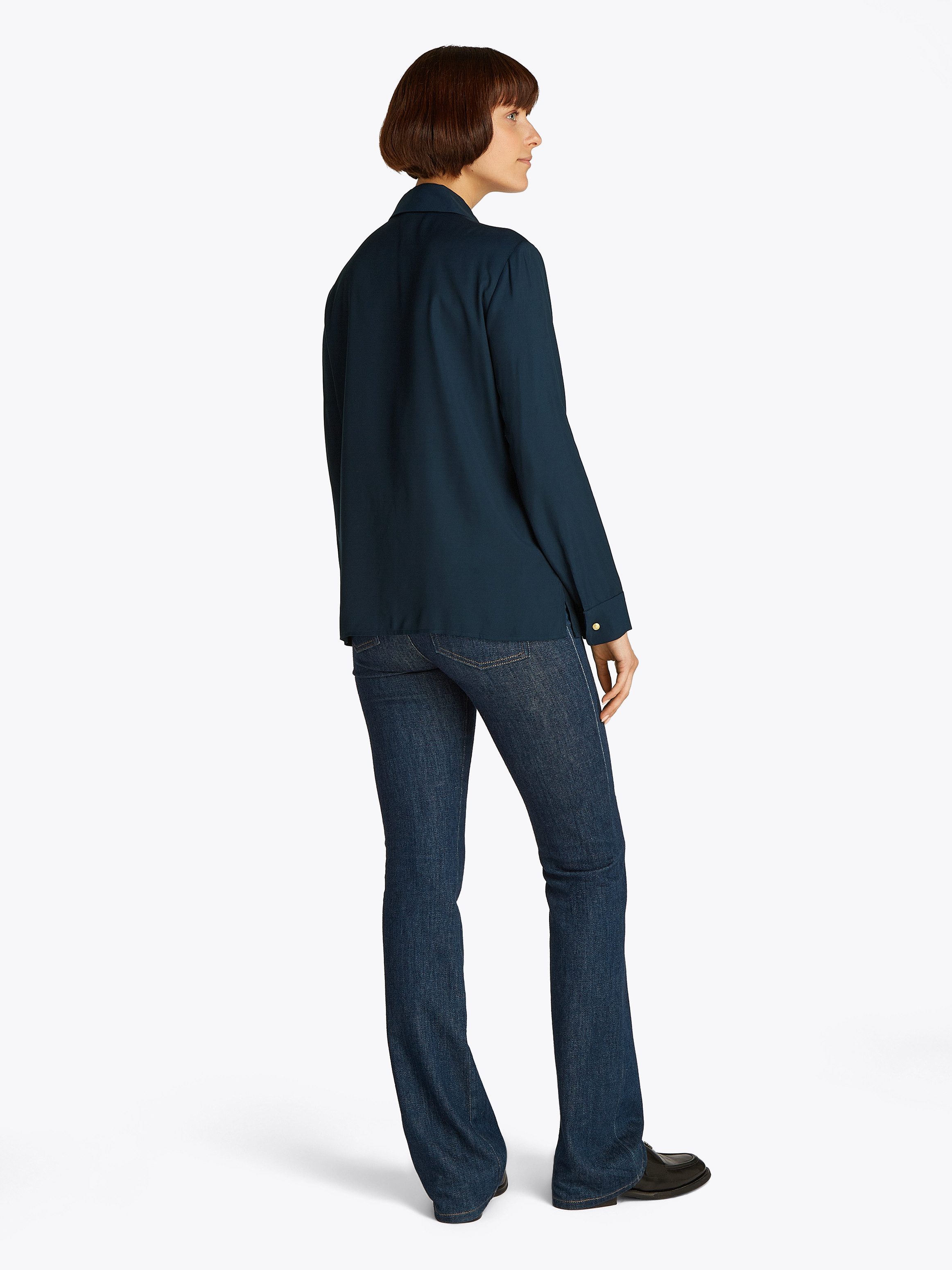 Tommy Hilfiger Overhemdblouse SOFT VISCOSE REGULAR LS SHIRT