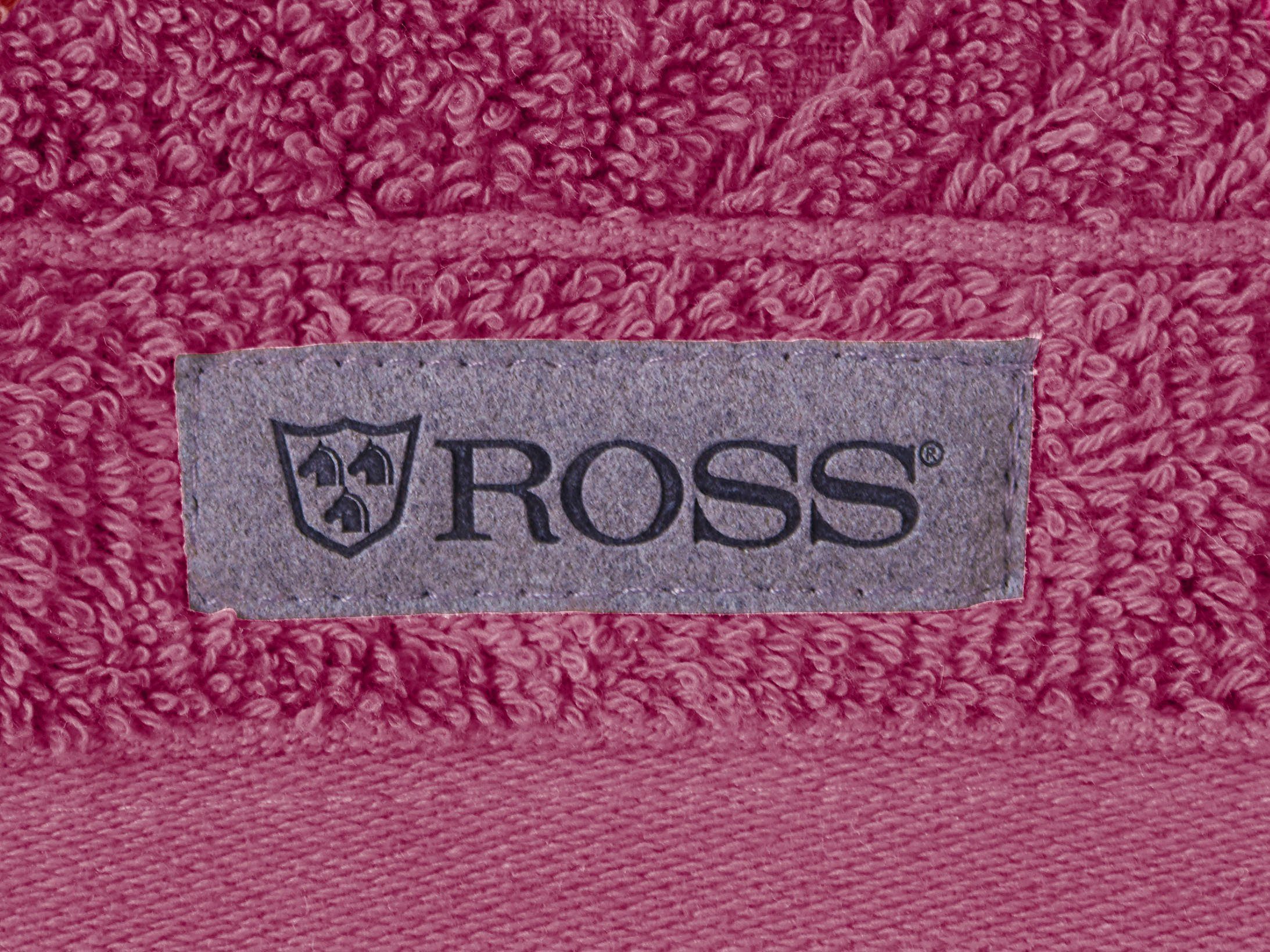 ROSS Douchelaken Smart Uni-rib met velourslabel (1 stuk)