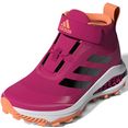 adidas sportswear runningschoenen fortarun all terrain cloudfoam sport elastic lace and top strap roze
