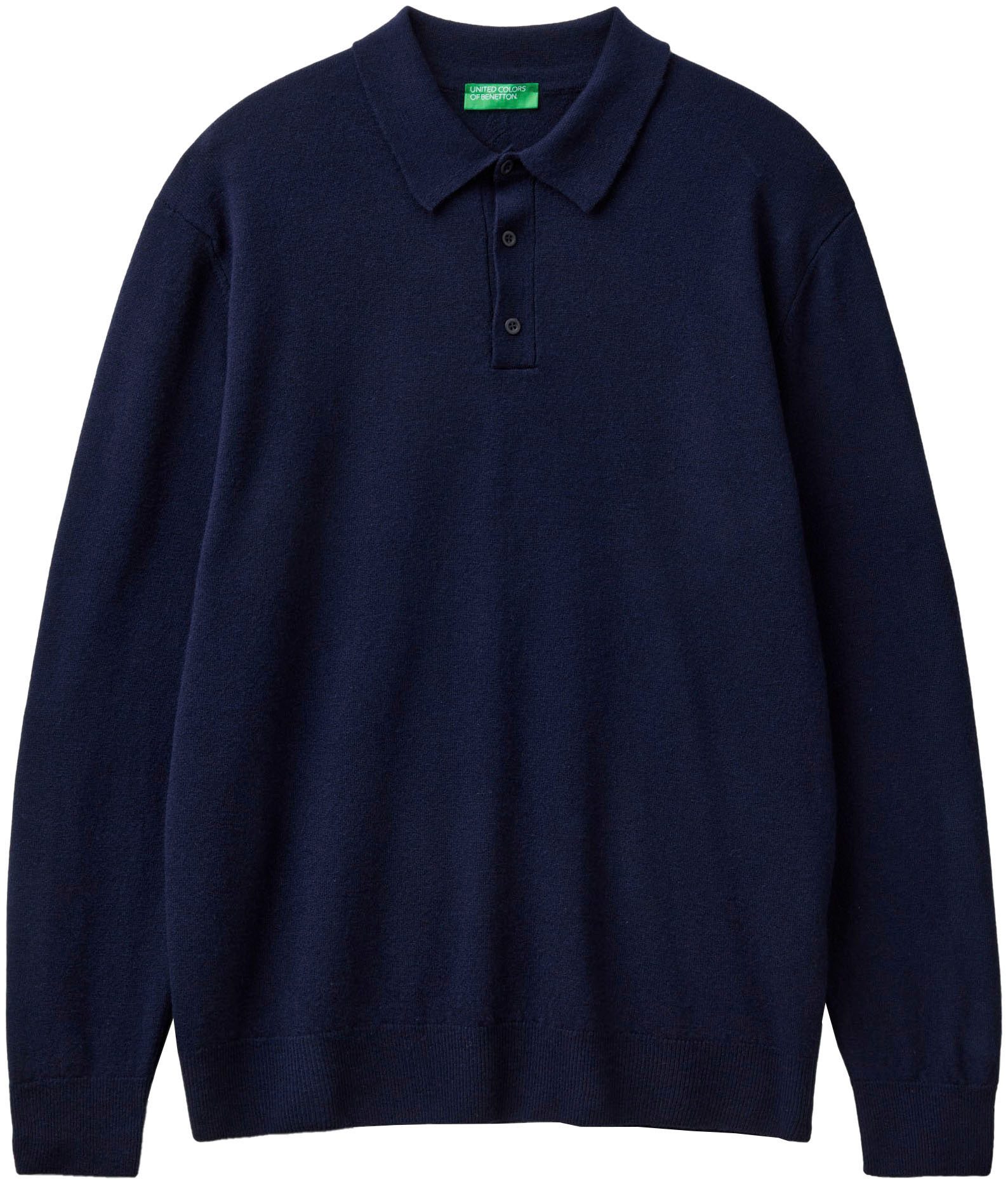 United Colors of Benetton Poloshirt met lange mouwen