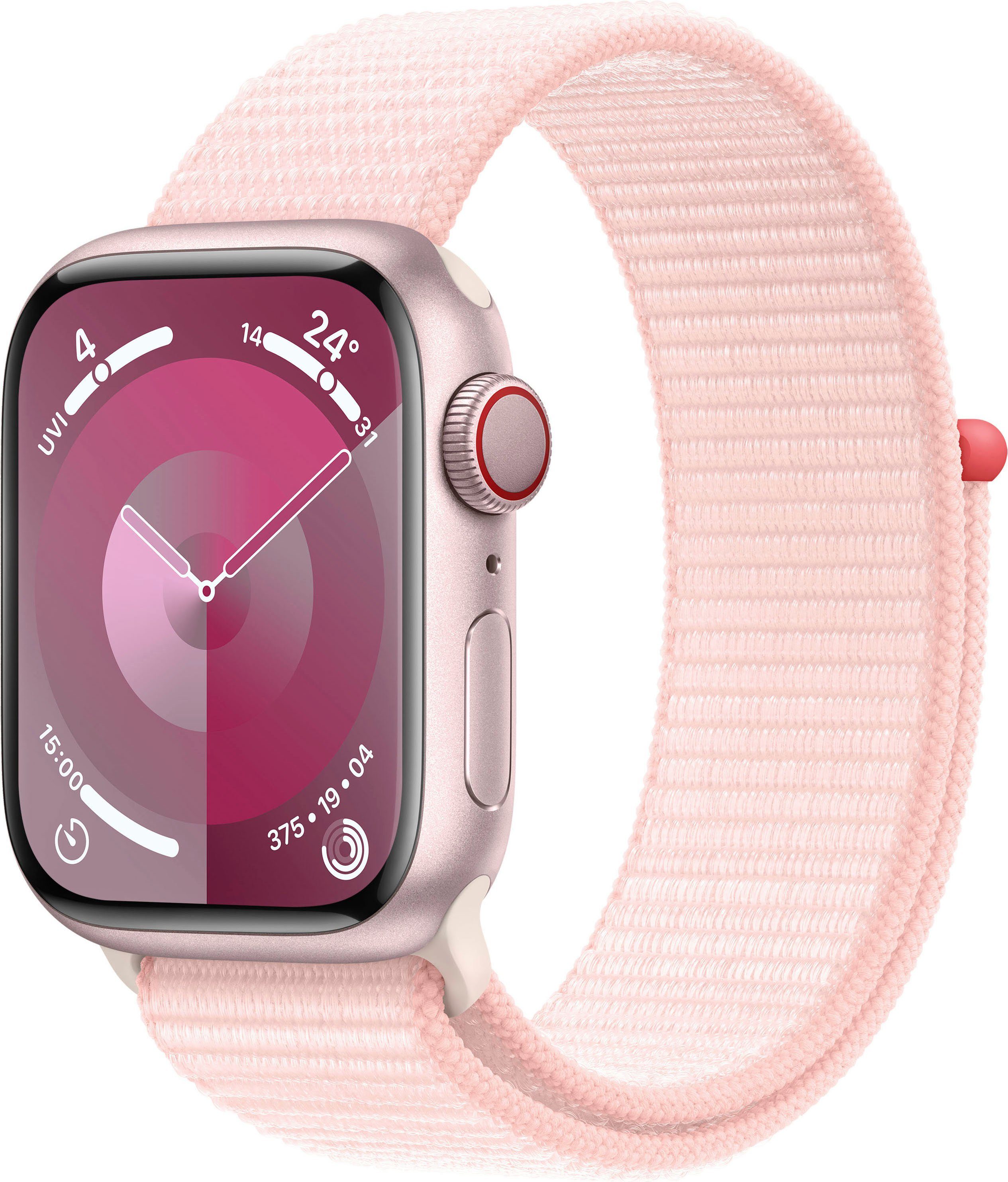NU 20% KORTING: Apple Smartwatch Watch Series 9 GPS + Cellular 41mm Aluminium Sport Loop
