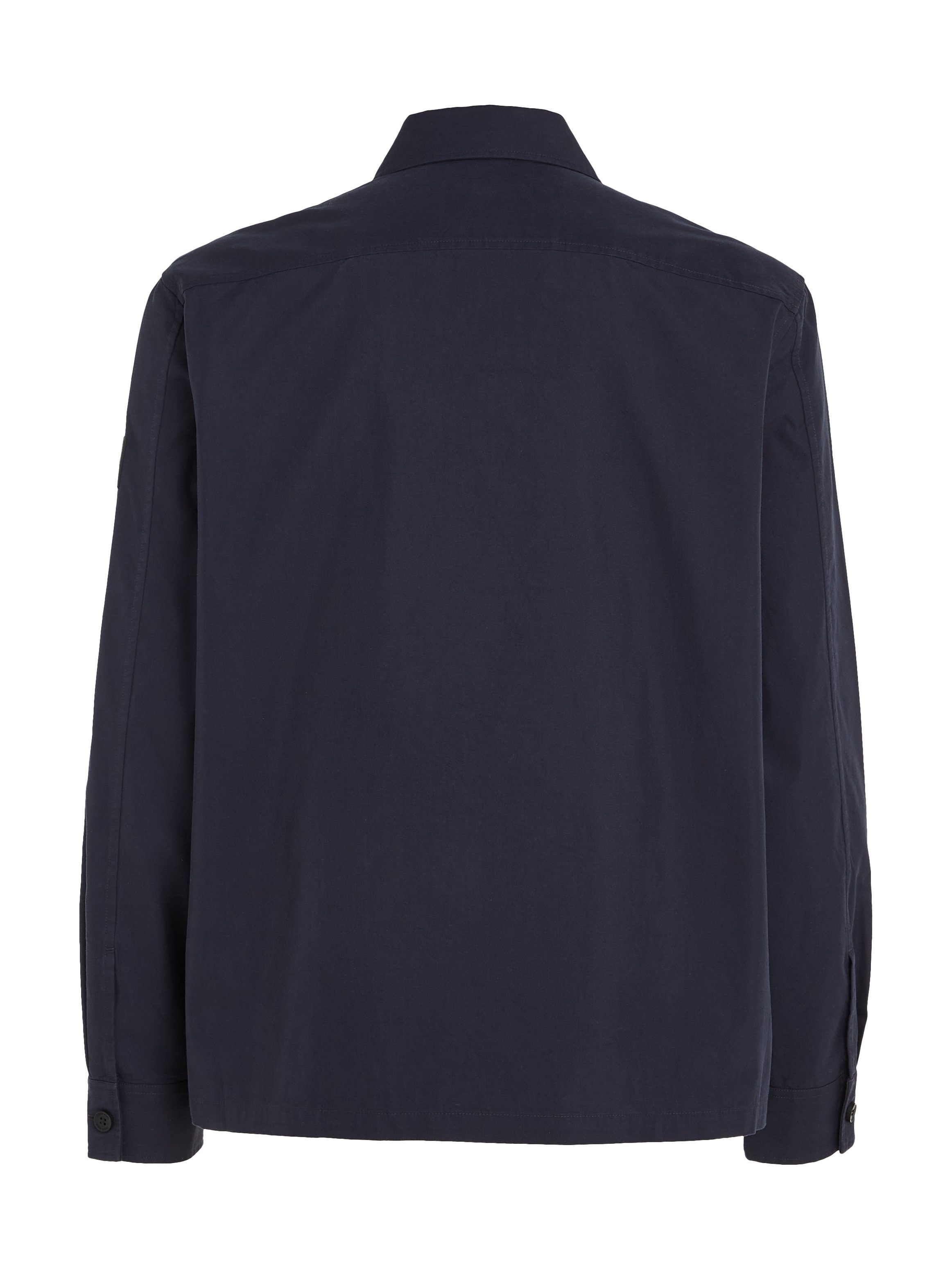 Calvin Klein Overhemd met lange mouwen COTTON NYLON OVERSHIRT met opgestikte borstzakken