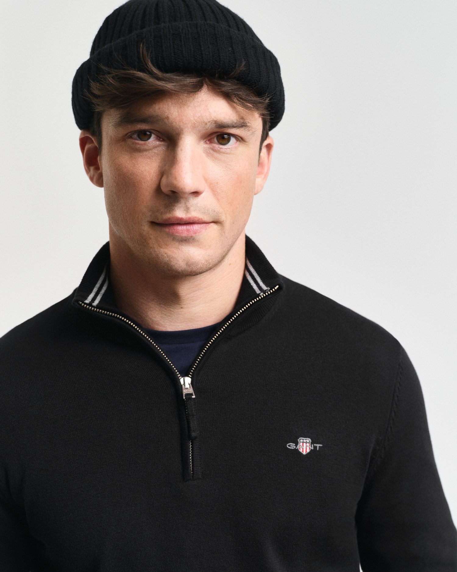 Gant Schipperstrui CLASSIC COTTON HALF ZIP