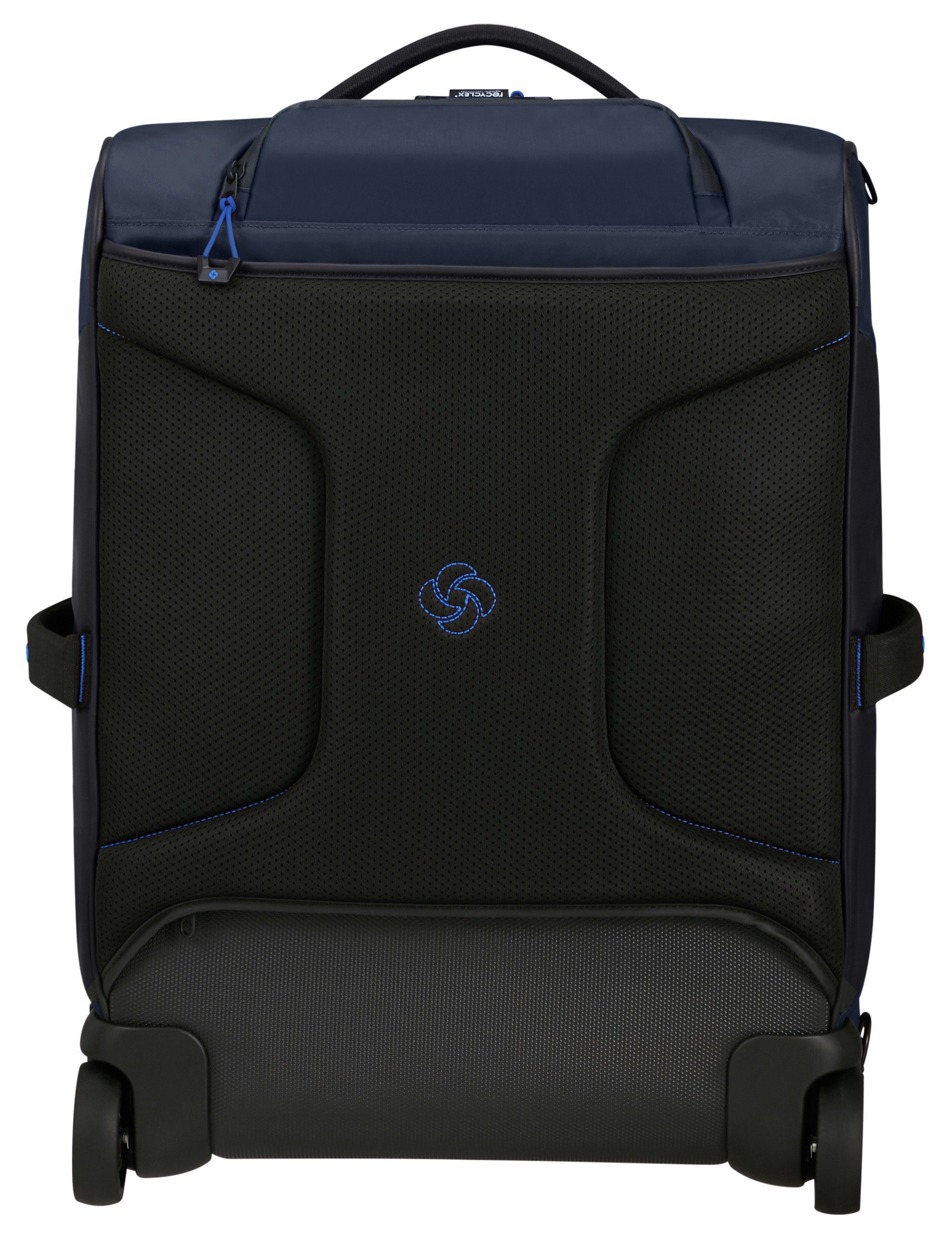 Samsonite Zachte bagage trolley ECODIVER 55 Reisetas, trolley unisex koffers & reistassen blauw