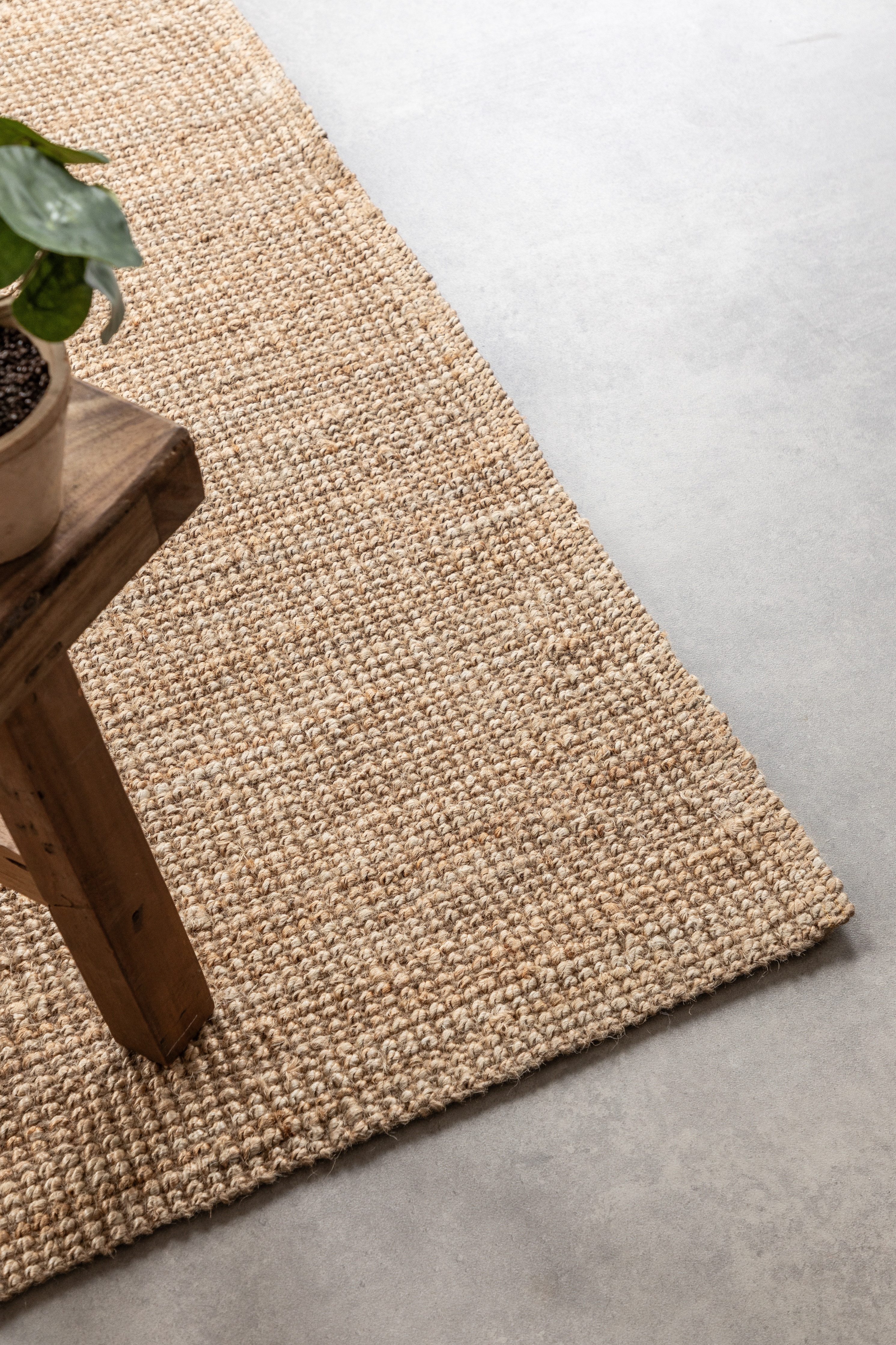 HANSE Home Vloerkleed Jaipur jute tapijt, als loper en rond 100% natuurlijke vezel, duurzaam, woonkamer, eetkamer, slaapkamer, grs