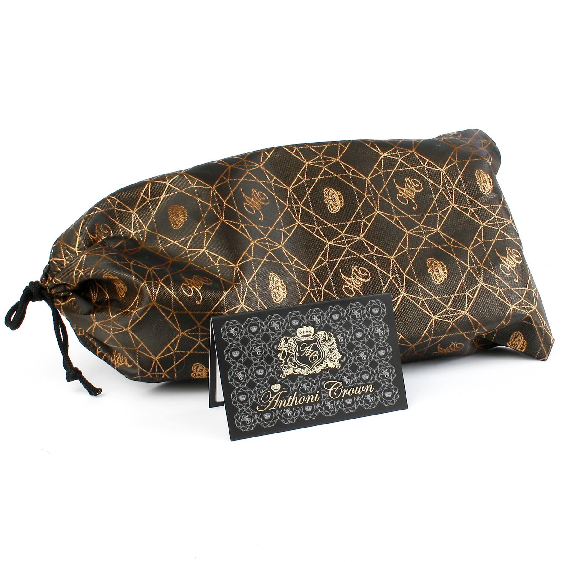 Anthoni Crown Leren riem Jeansriem met gesp in antiek-look