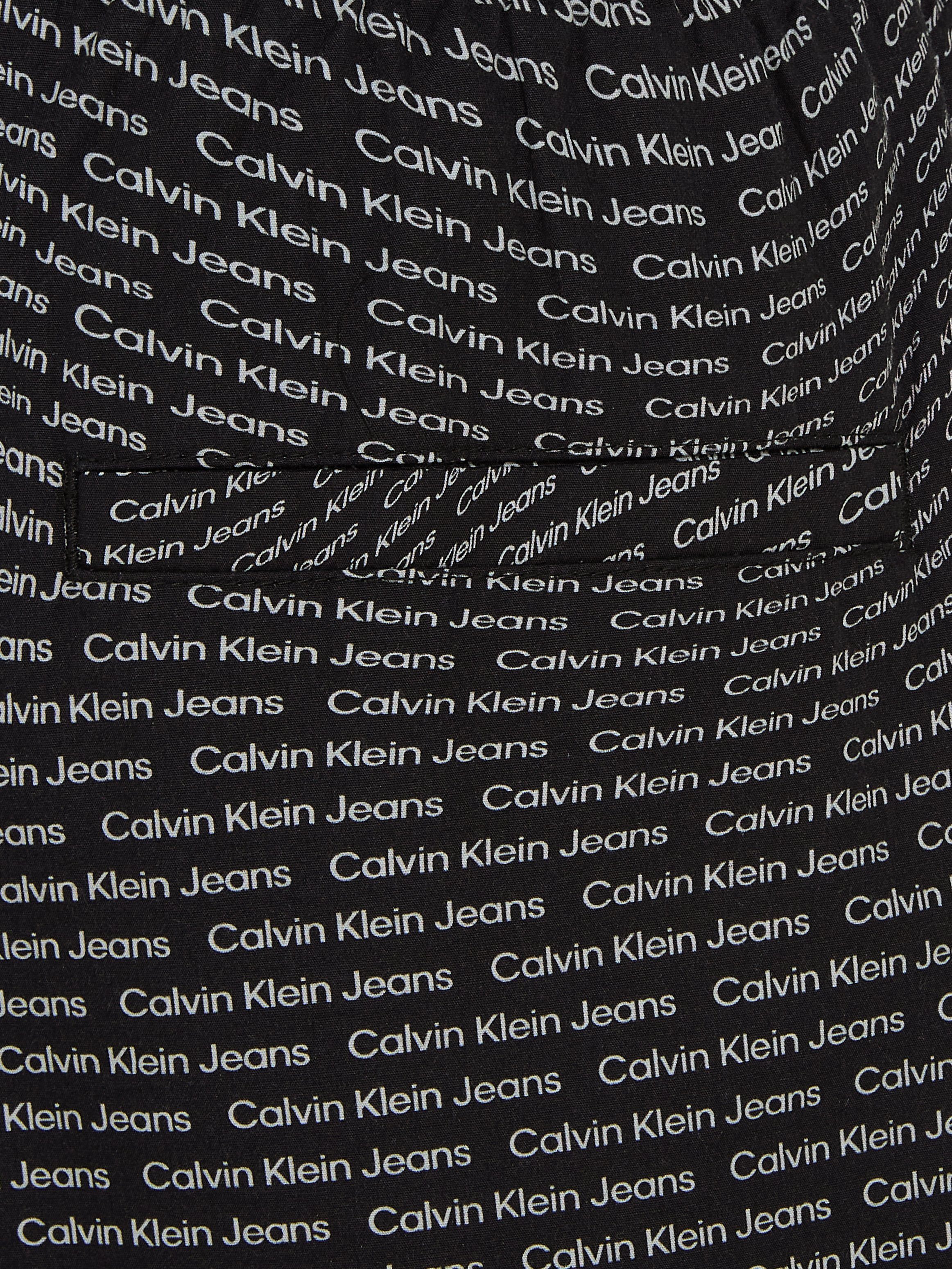 Calvin Klein Sweatshort AOP SHORT met logo-opschriften