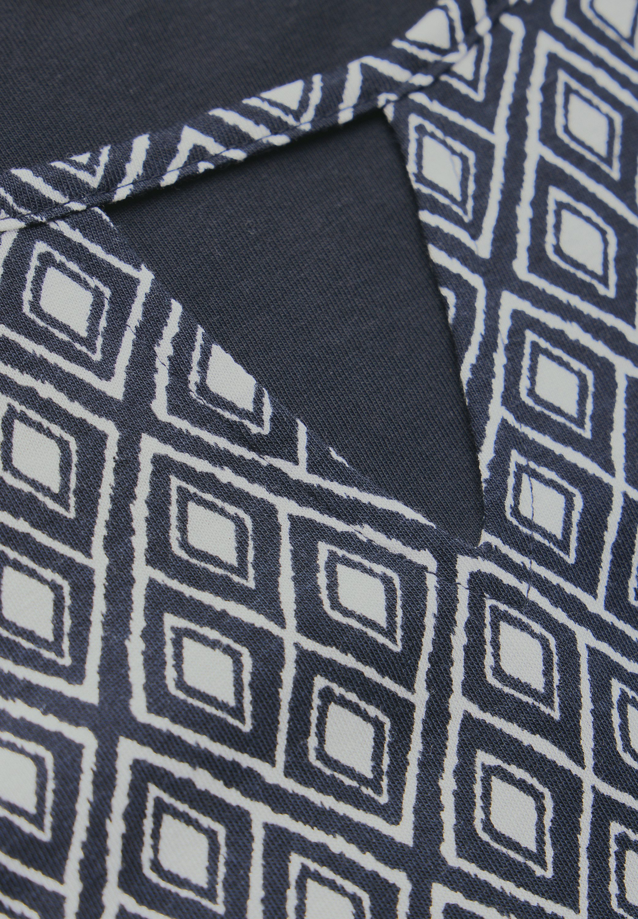 Cecil Shirt met 3/4 mouwen met cut-out en allover-print