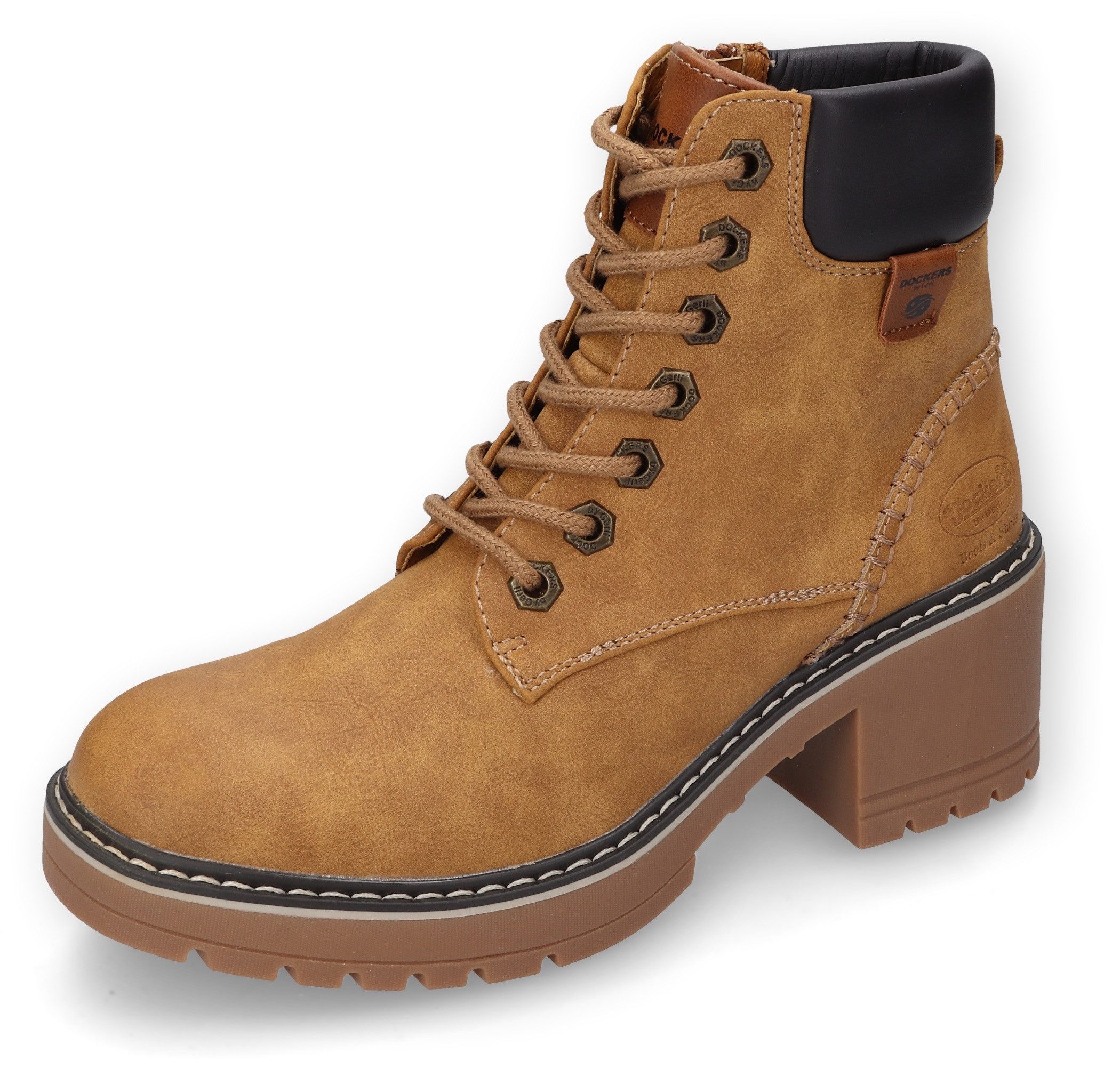 Dockers by Gerli Veterlaarsjes Winterlaarzen, hiking boots, veterschoenen met warmfutter