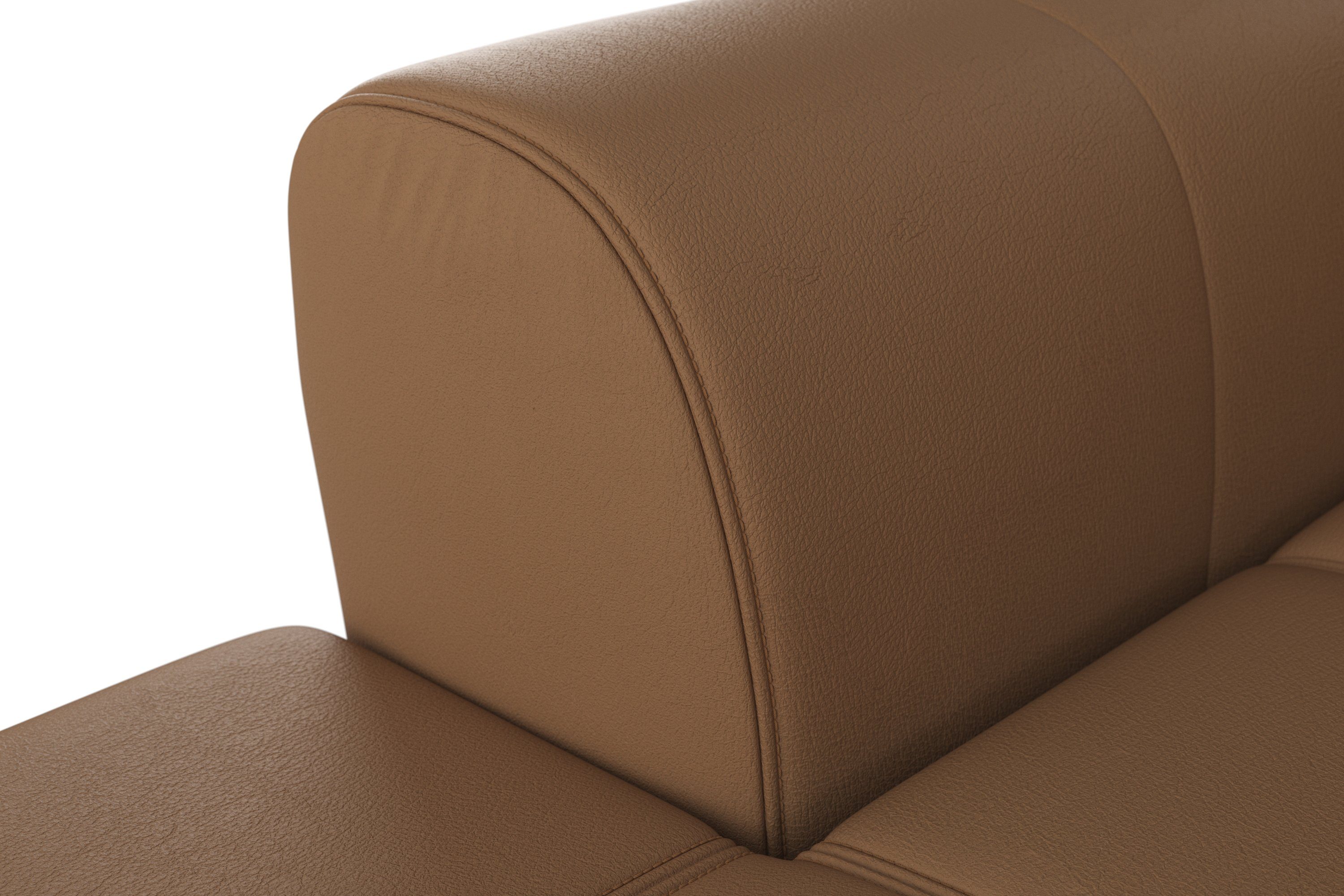 sit&more Zithoek Bendigo U-vorm inclusief zitdiepteverstelling, bodemvrijheid 15 cm, in 2 pootkleuren