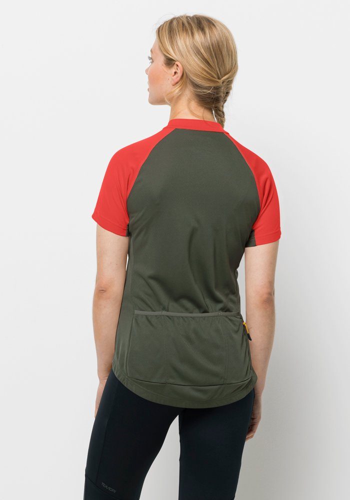Jack Wolfskin Functioneel shirt MOROBBIA FZ T W