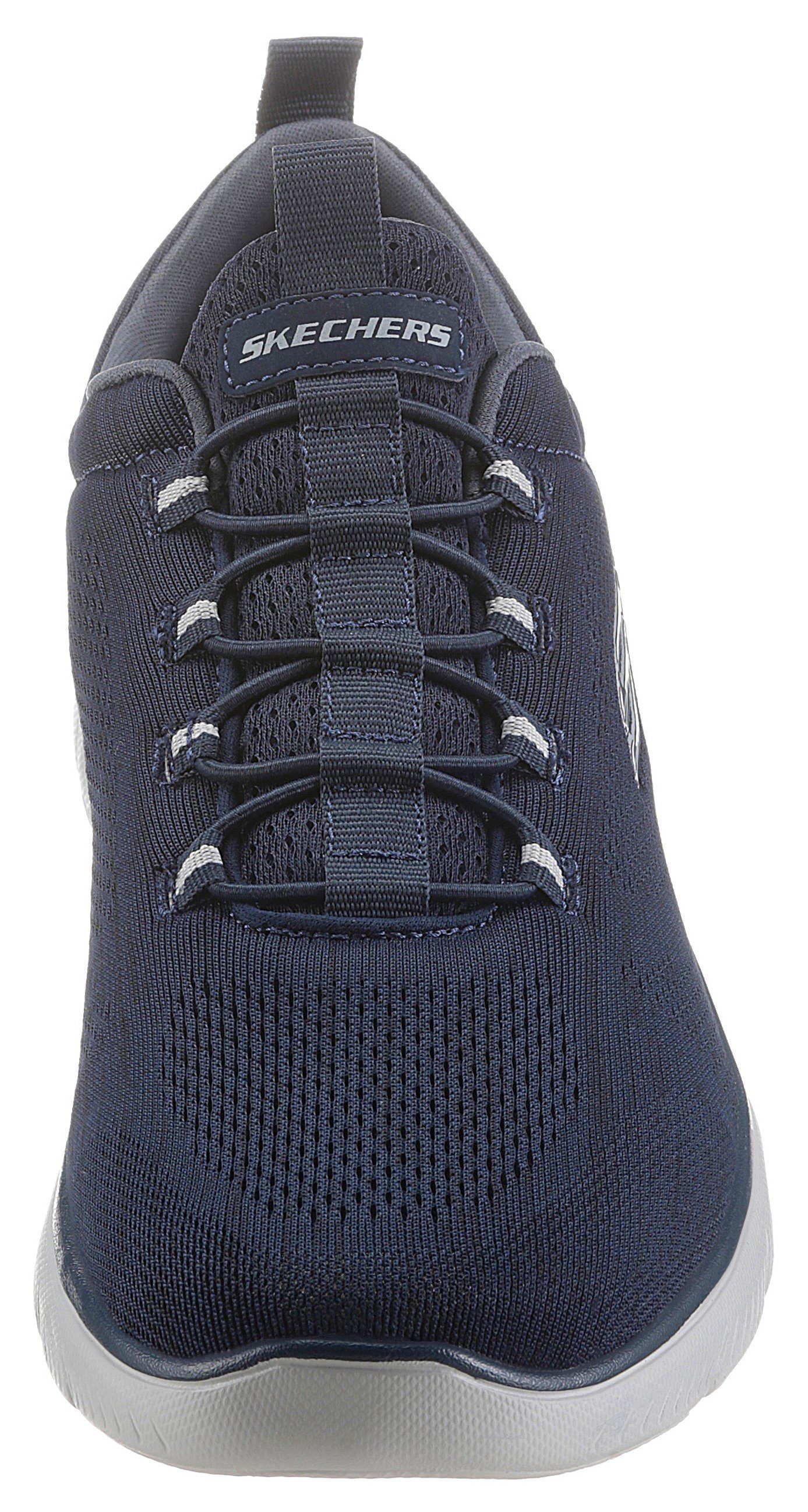 Skechers Slip-on sneakers Summits Vrijetijdsschoen, slipper, comfortschoen met elastiek om in te stappen