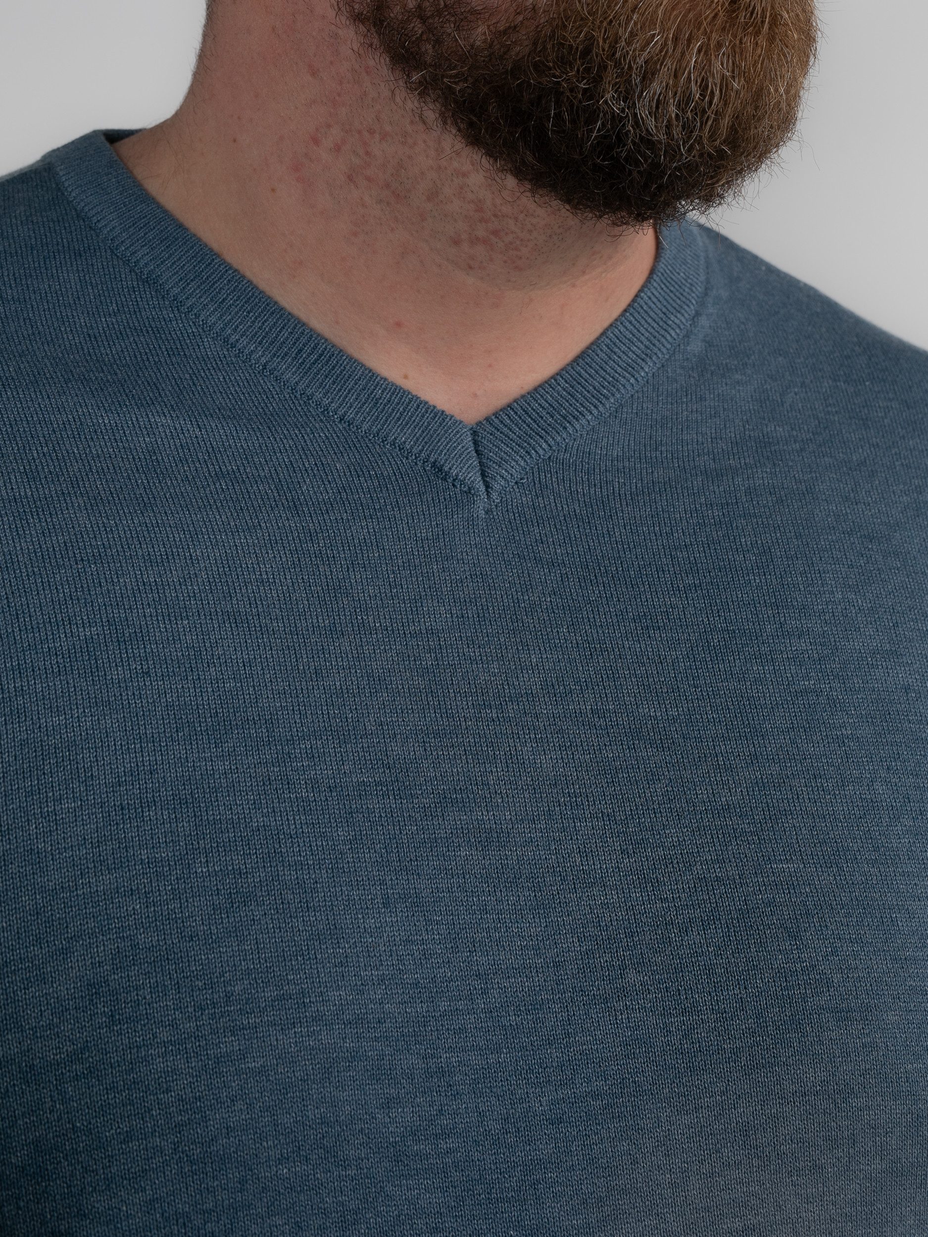 Petrol Industries Trui met V-hals Men Knitwear V-Neck Basic