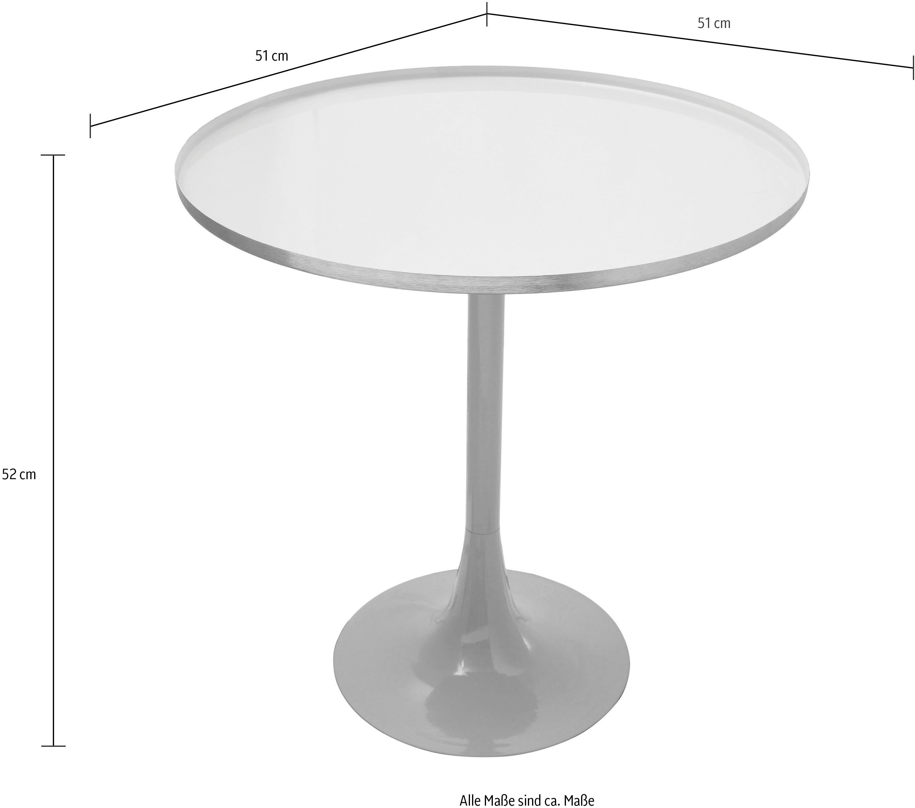 Kayoom Bijzettafel Art Deco 925, bijzettafel van metaal, functioneel en stabiel (1 stuk)