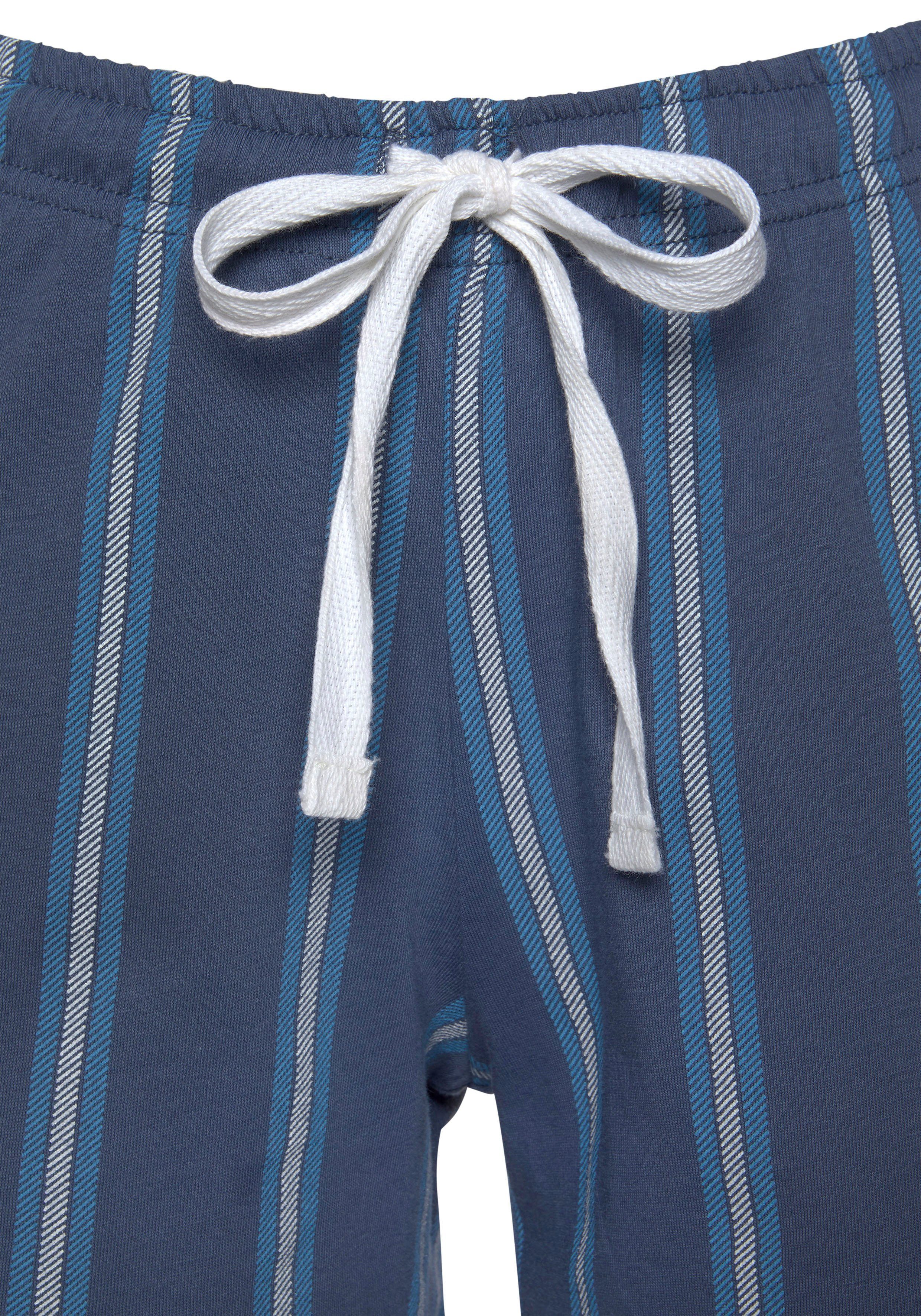 Vivance Dreams Pyjama met frontprint (2-delig, 1 stuk)