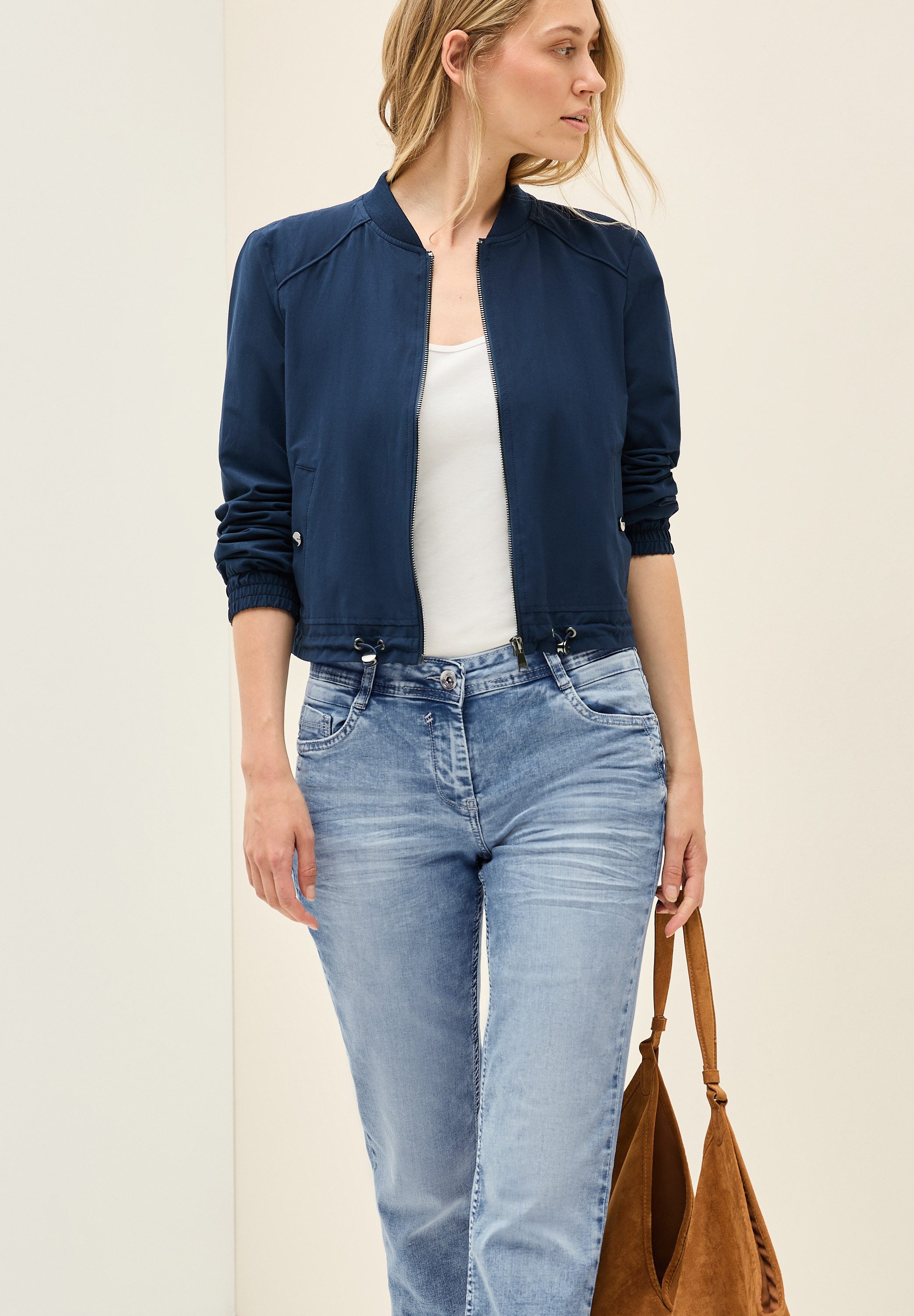 Cecil 5-pocket jeans Stijl Scarlett met turn-up detail