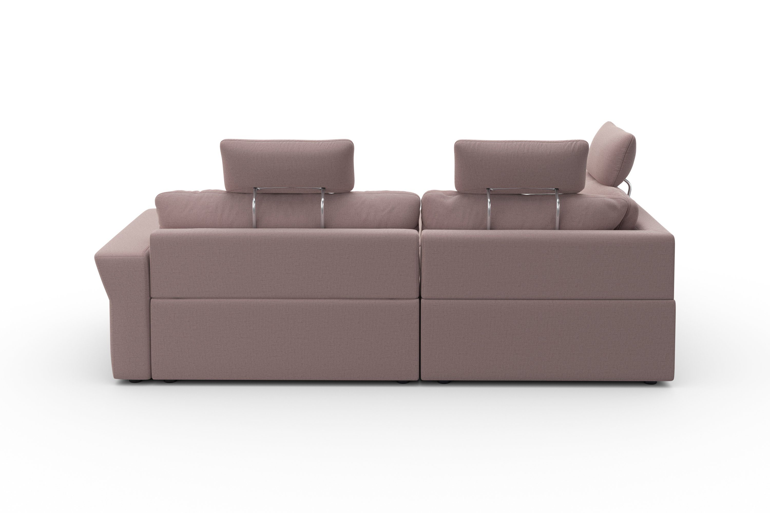 sit&more Hoekbank Cadabra L-vorm Breedte 243 cm, inclusief zitdiepteverstelling