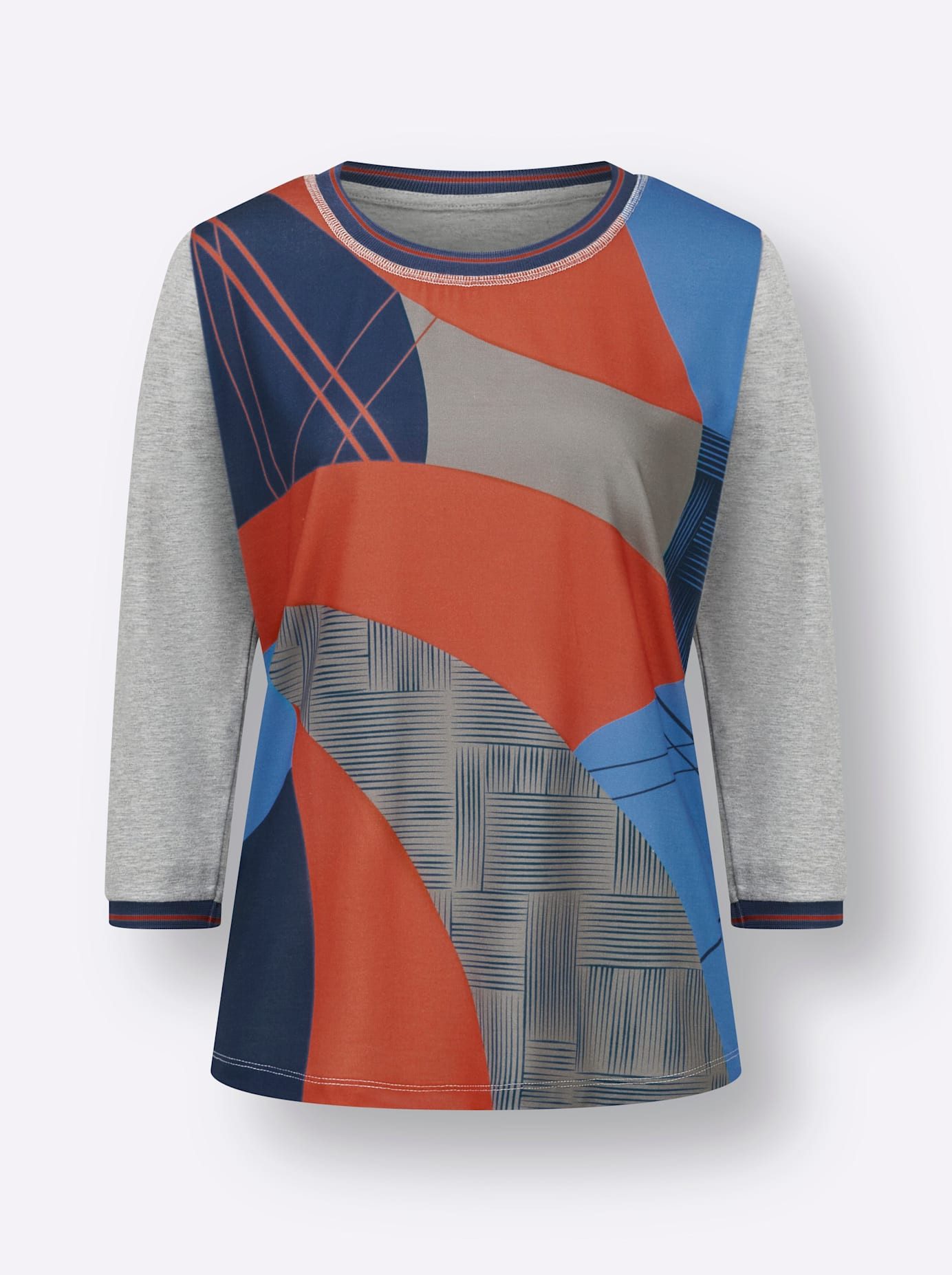 Creation L Shirt met print Gedessineerd shirt (1-delig)