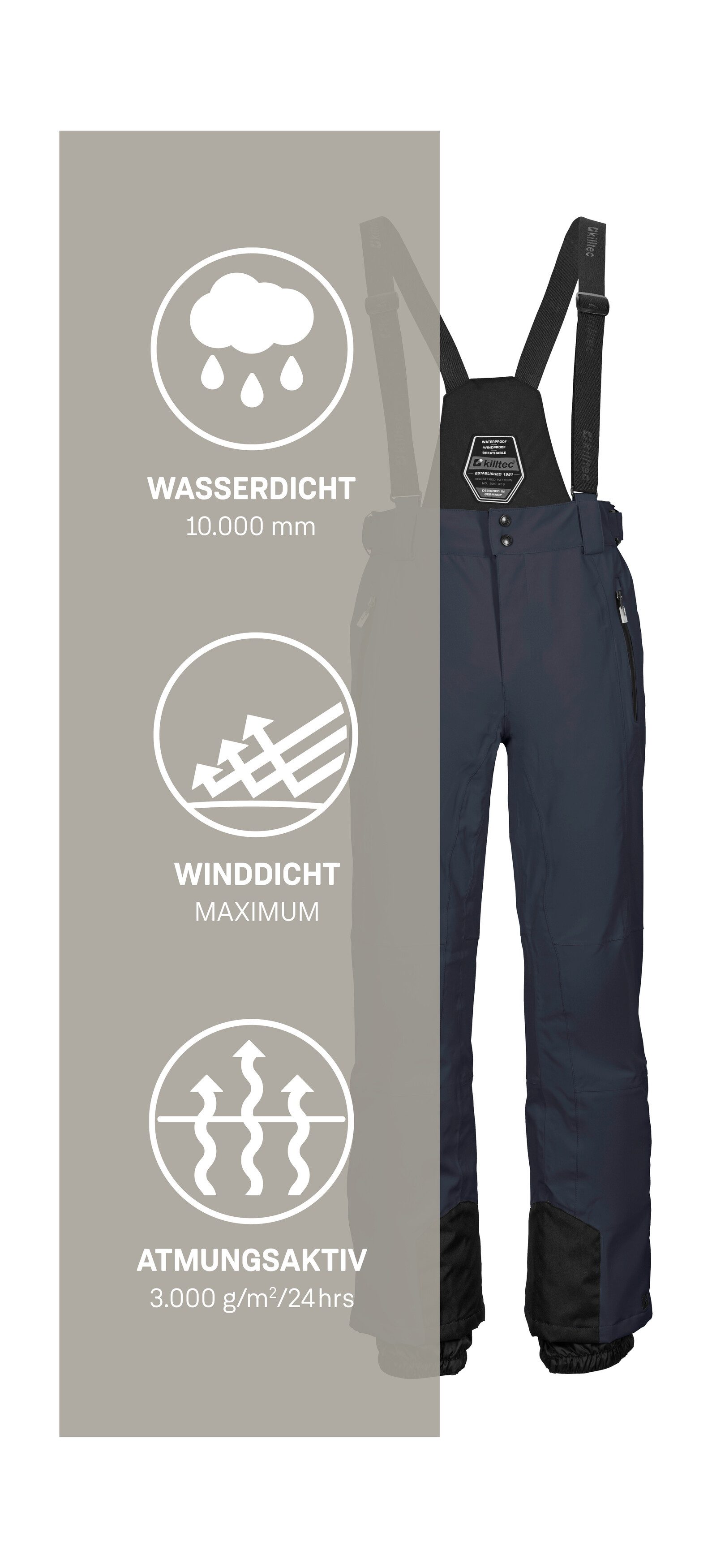 Killtec Skibroek KSW 100 ENOSH MN SKI PNTS