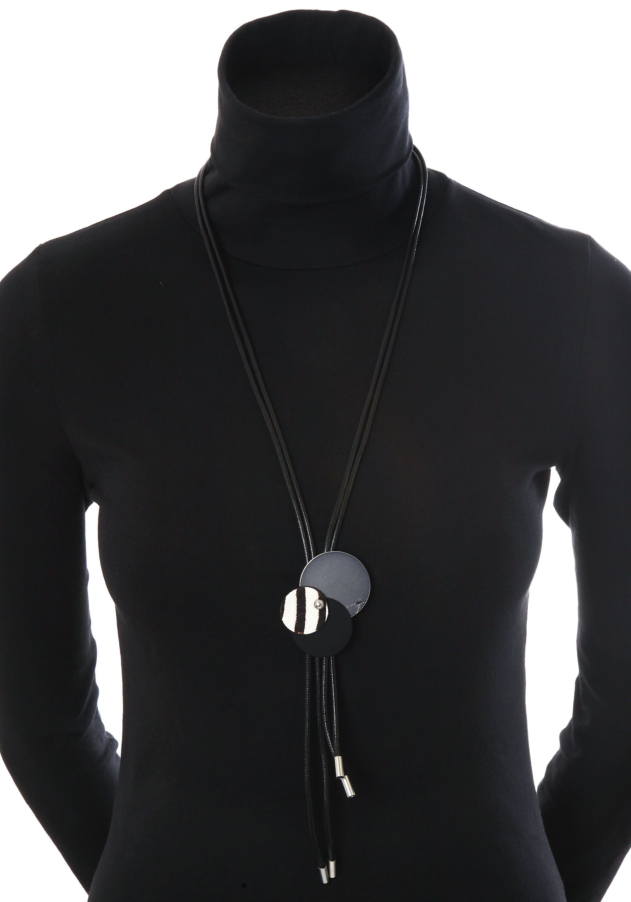 Firetti Lange ketting Meerrijig design met cirkels