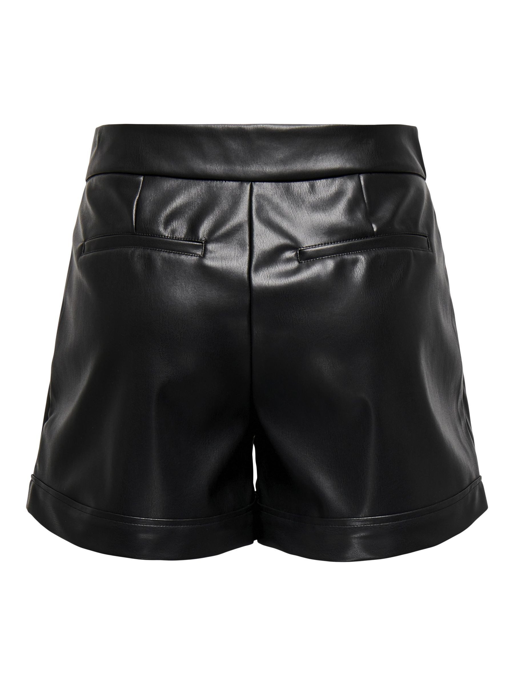 Only Short ONLIZARA HW FAUX LEATHER SHORTS PNT