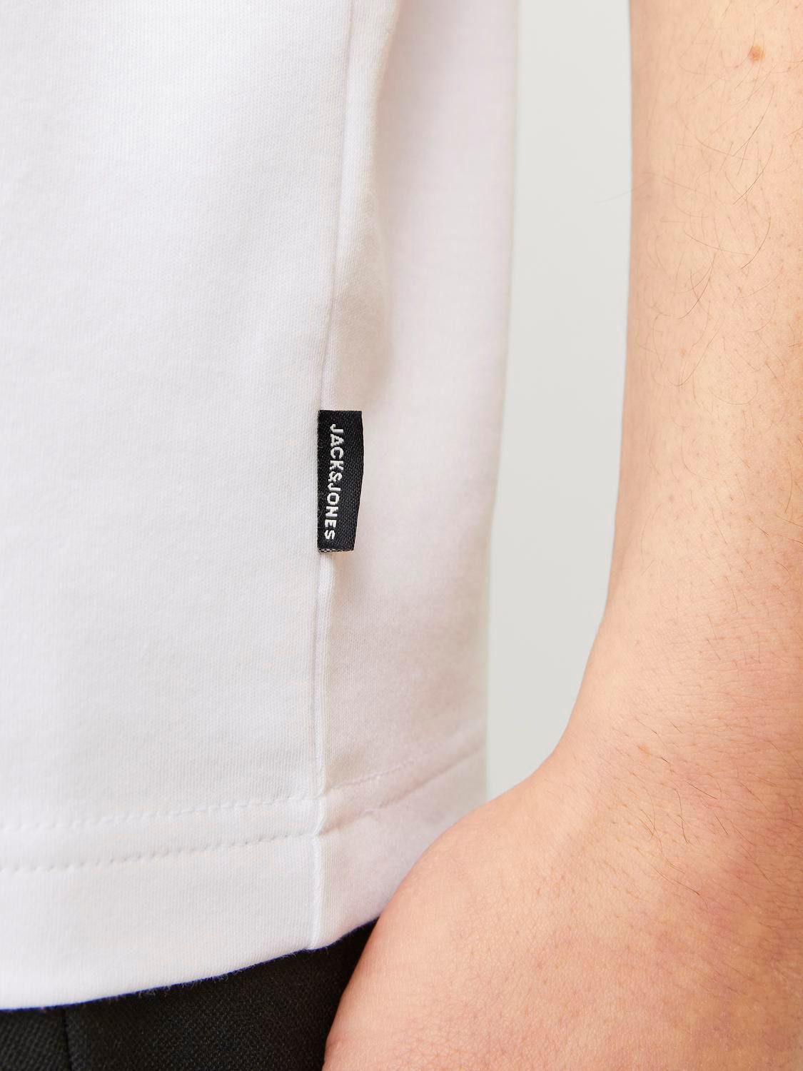 Jack & Jones Shirt met ronde hals JPRBLACHAD BRANDING SS CREW NECK TEE SN