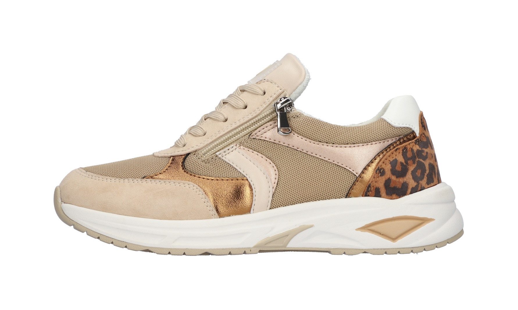 Waldläufer Sneakers H-JILL , comfort schoen, comfort schoen in h-breedte, zijrits