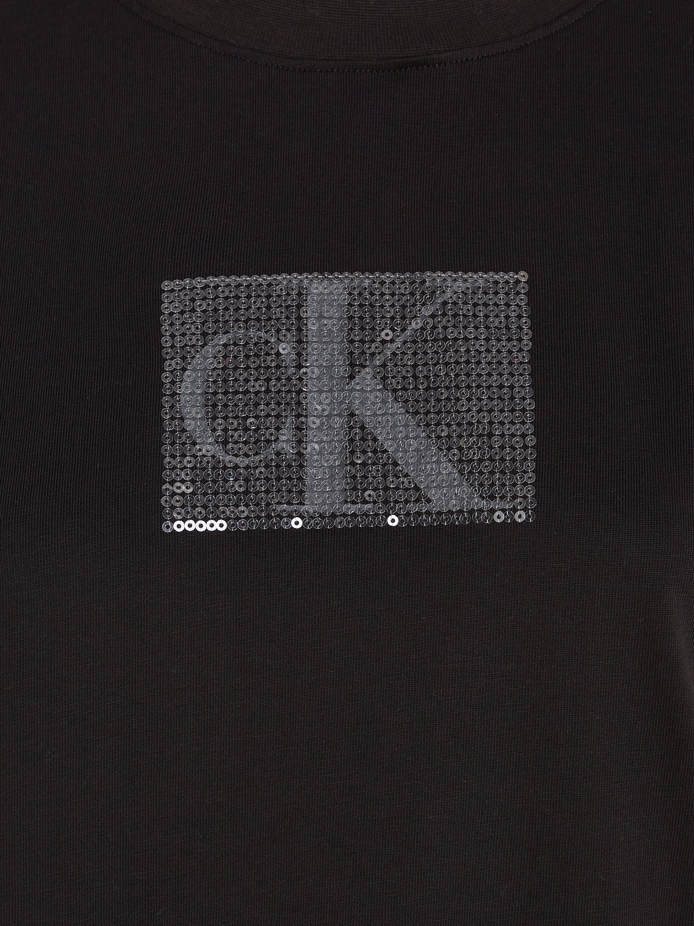 Calvin Klein T-shirt SEQUIN SLIM TEE