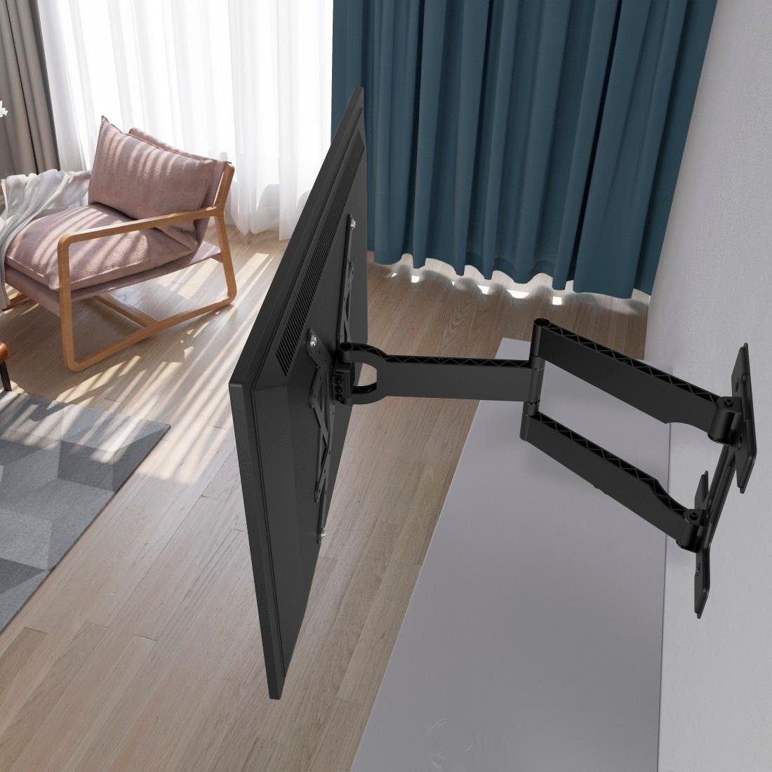 Hama Tv-wandhouder TV muurbeugel arm 72cm uitschuifbaar, 81 - 165 cm (32" - 65"),43",50",55"