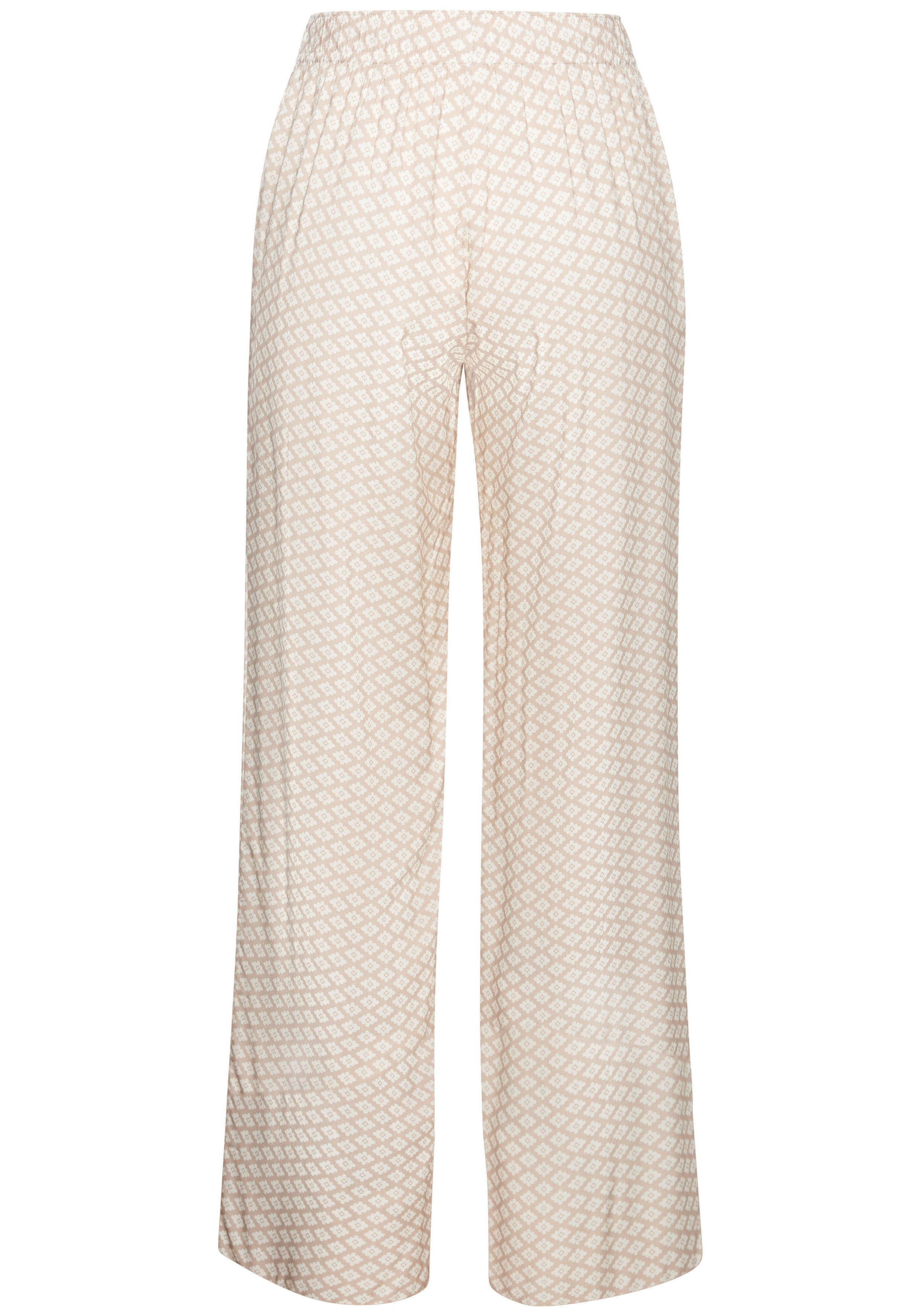 Lascana Pyjamabroek Met edel alloverpatroon