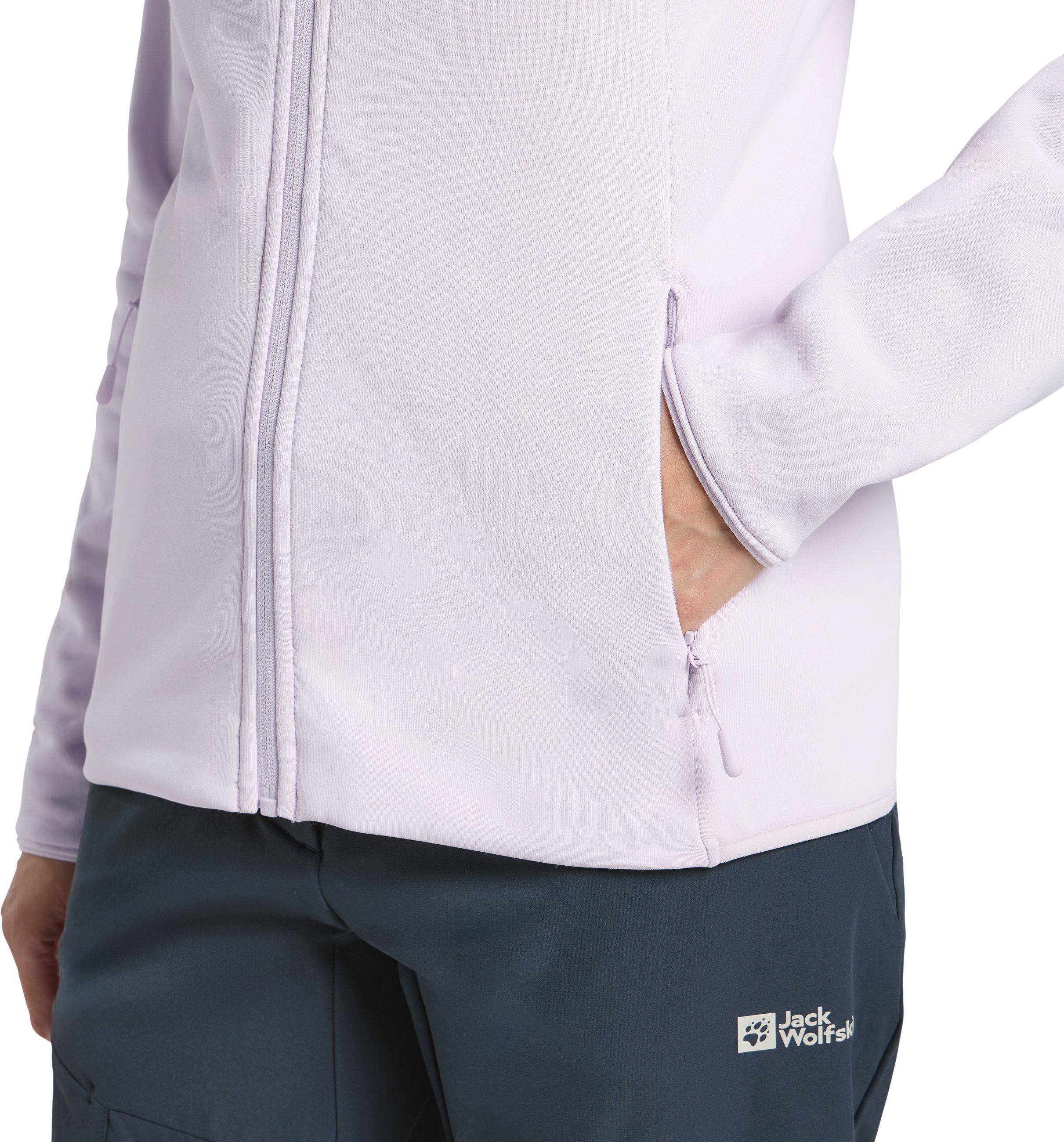 Jack Wolfskin Fleecejack BAISELBERG HOODED FZ W