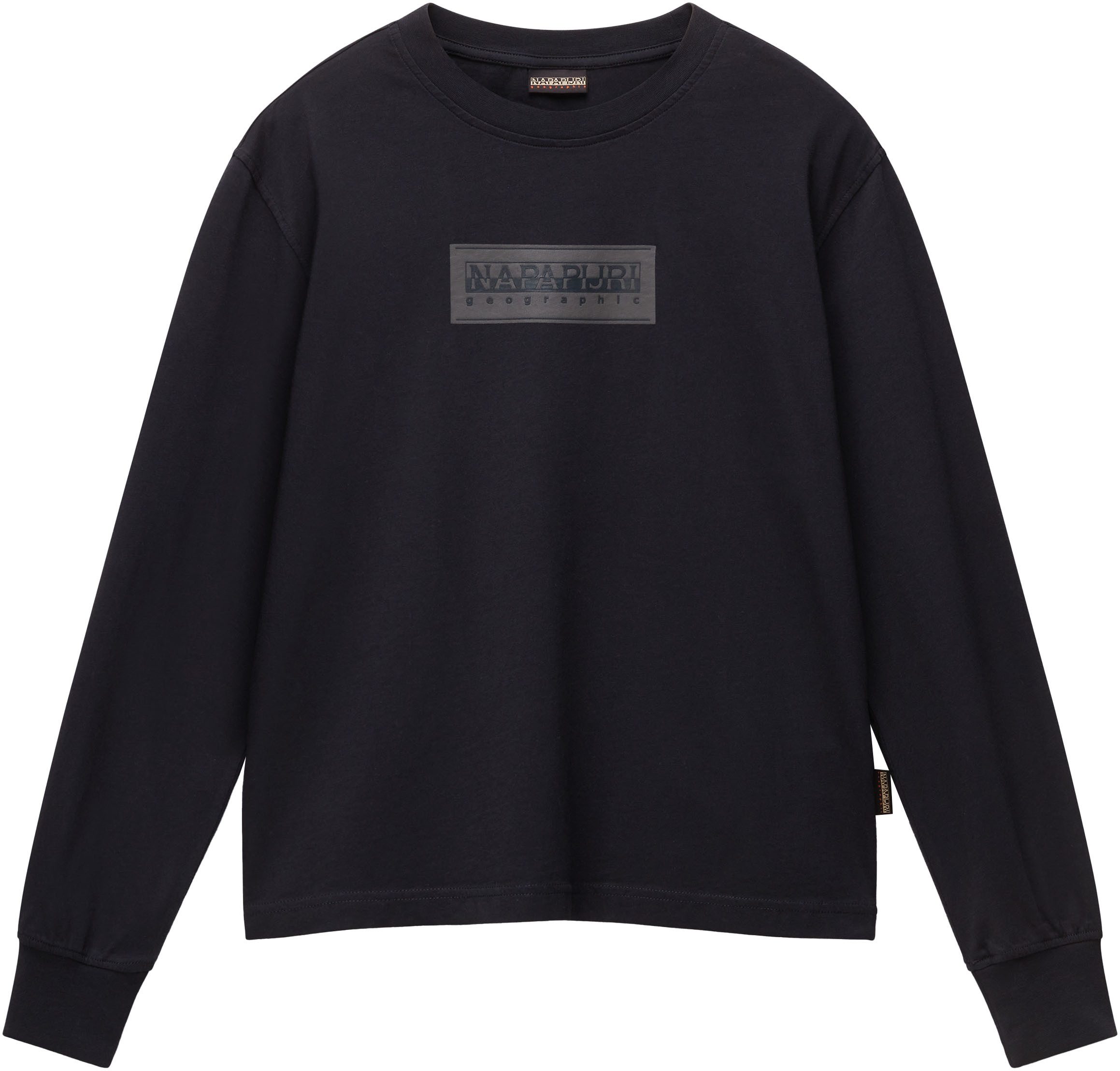 Napapijri Shirt met lange mouwen Suze met grote logoprint