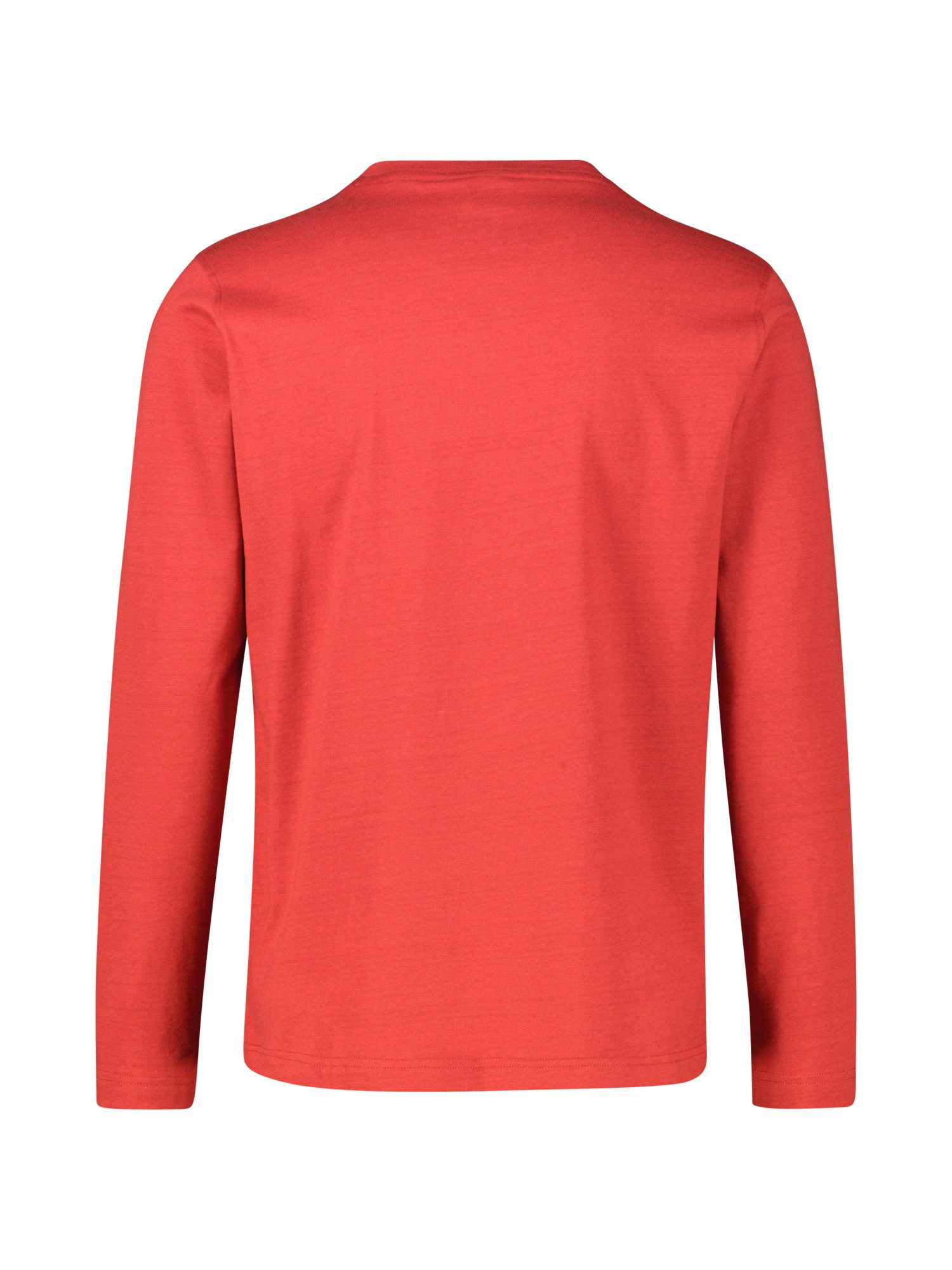 Lerros Sweatshirt LERROS Serafino-shirt met lange mouwen voor heren
