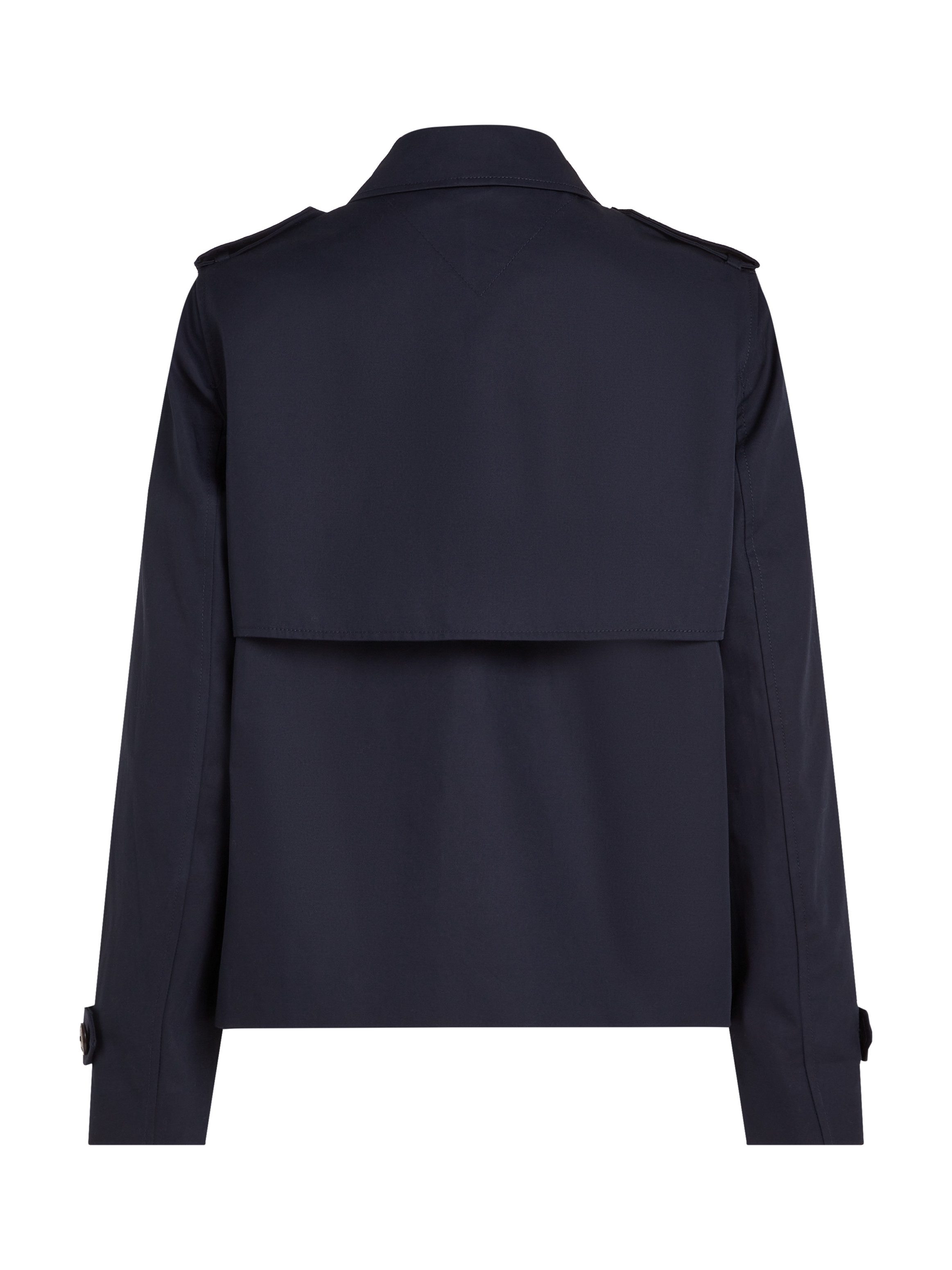 Tommy Hilfiger Kort jack COTTON SB SHORT TRENCH met typische trenchdetails