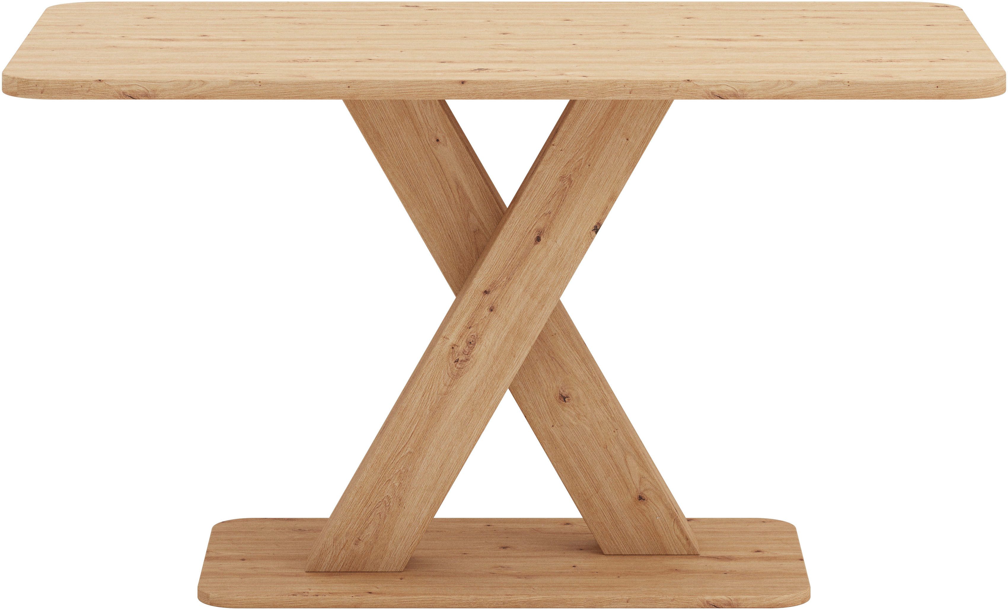 Home affaire Eethoek Louise + Miles eetkamerset, zitgroep, hoekbank, keukenbank Eetkamer zitgroep stoelen tafel en bank comfortabel gepolsterd (4-delig)