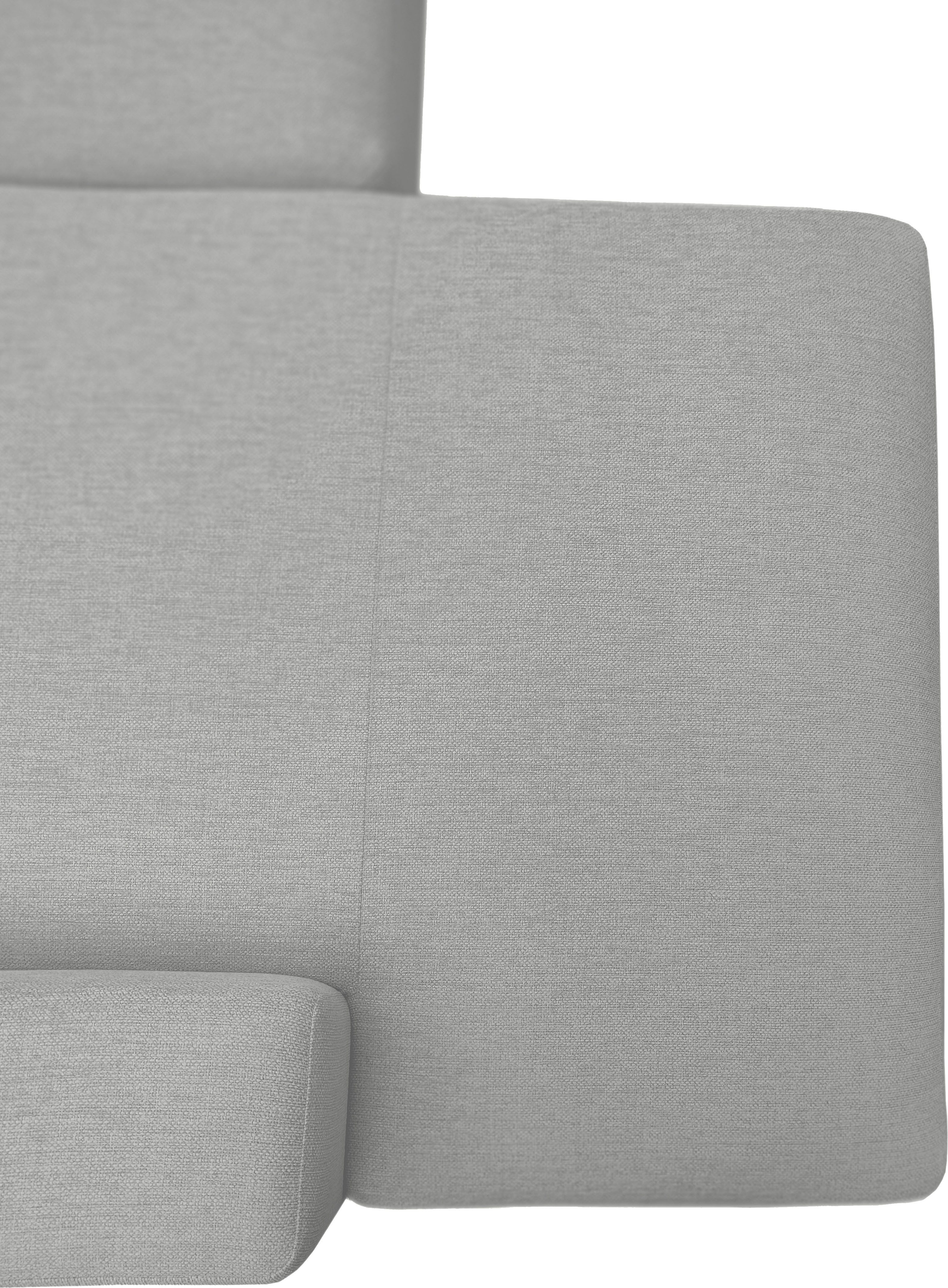 INOSIGN Hoekbank Koa, 228 cm, L-vorm, modulair bankstel, webstof, cord