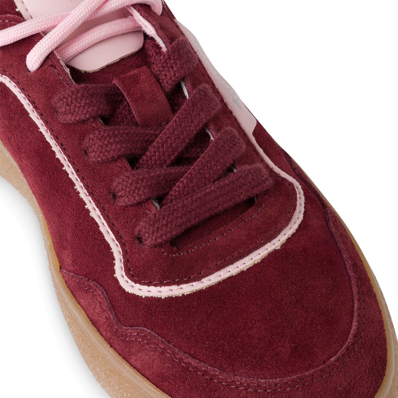 Tamaris Plateausneakers vrijetijdsschoen, lage schoen, veterschoen met contrast bies