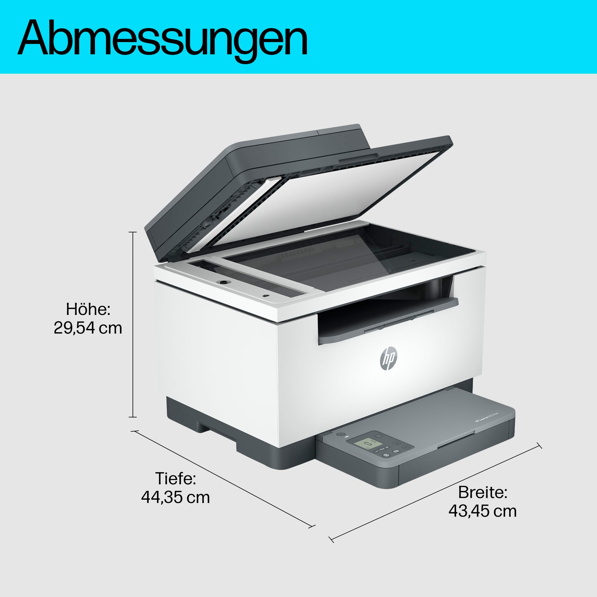HP All-in-oneprinter LaserJet MFP M234sdn