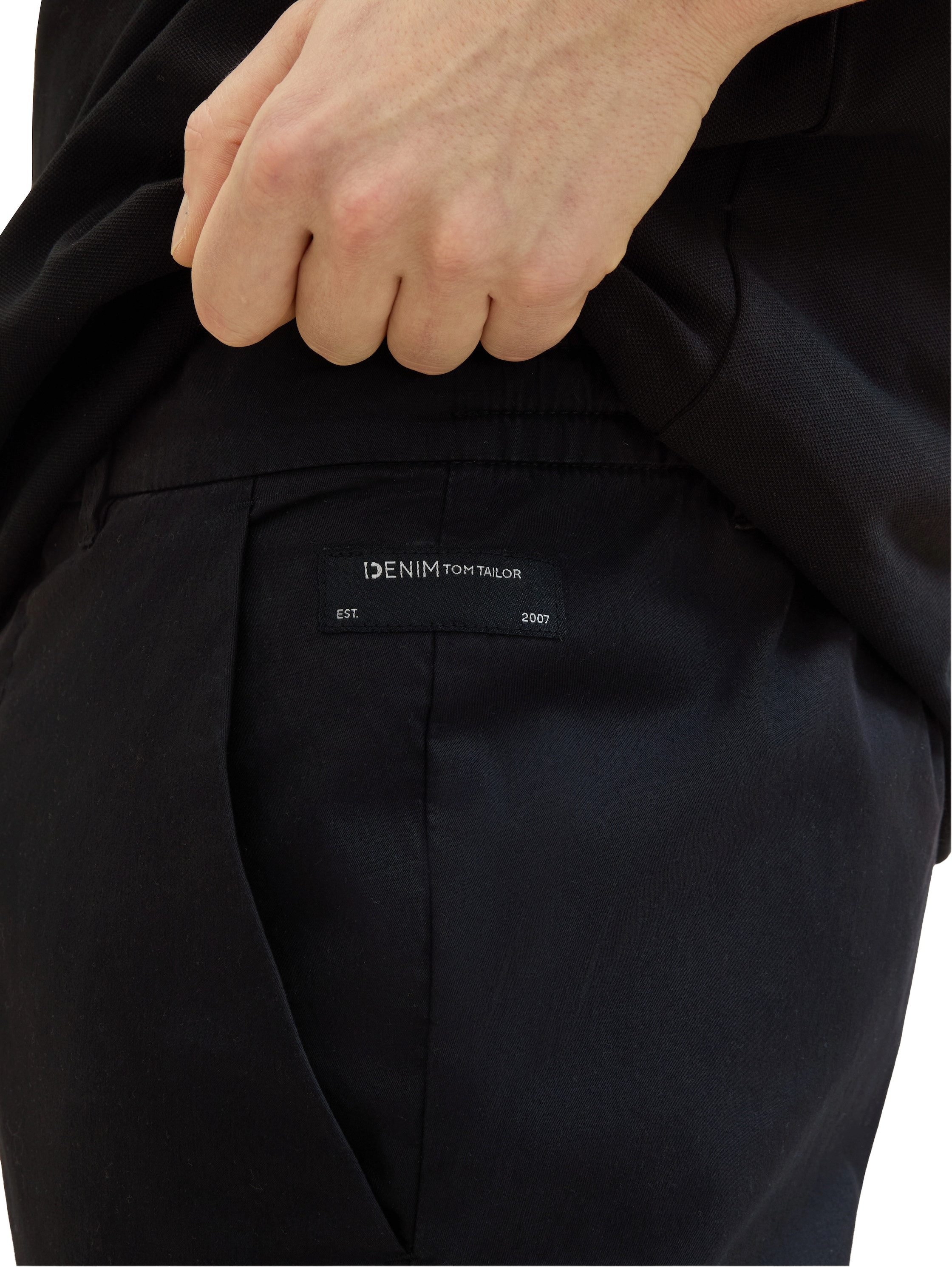 Tom Tailor Denim Chino met steekzakken opzij