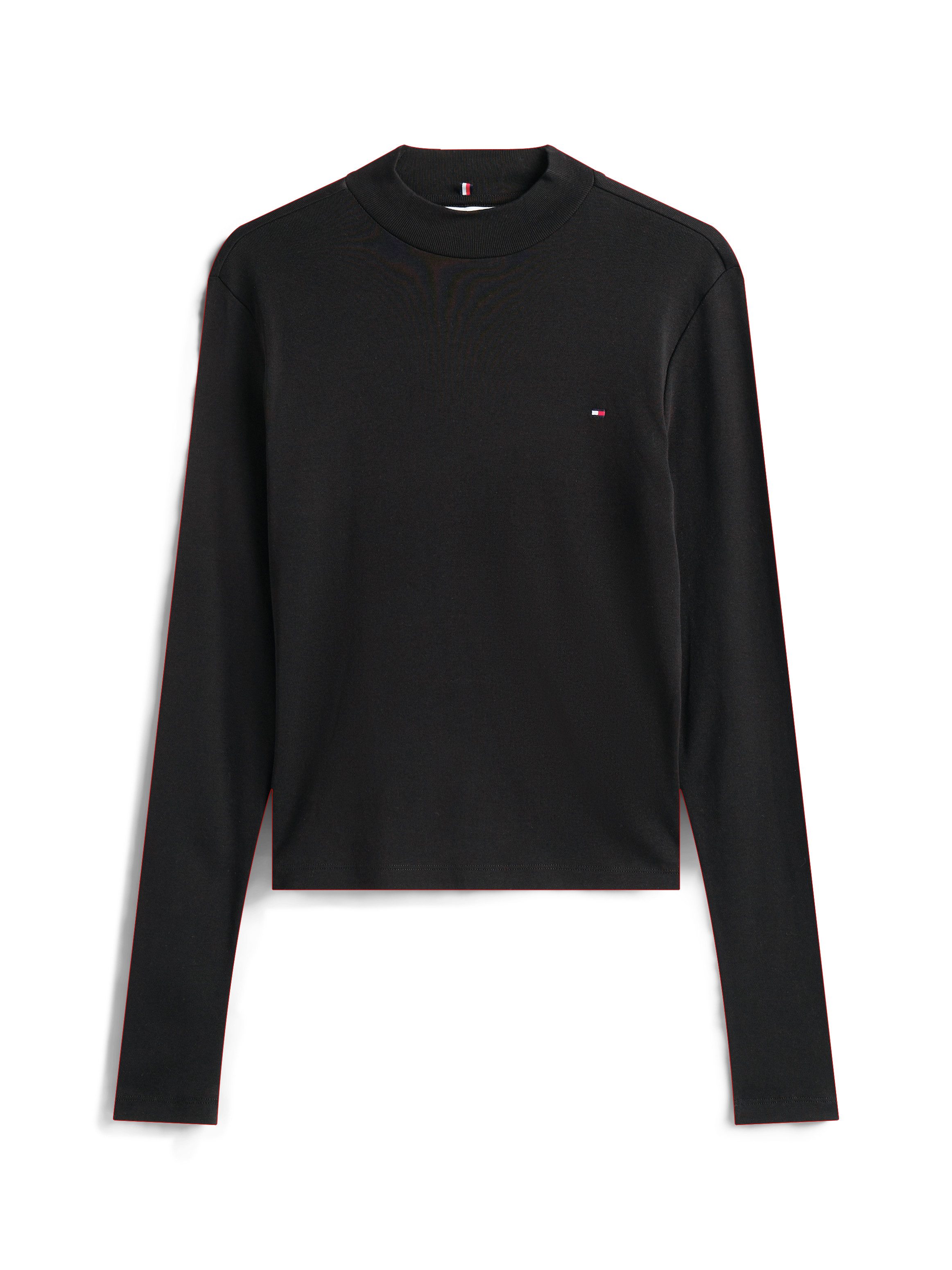 Tommy Hilfiger Shirt met lange mouwen SLIM CODY MOCK-NK LS