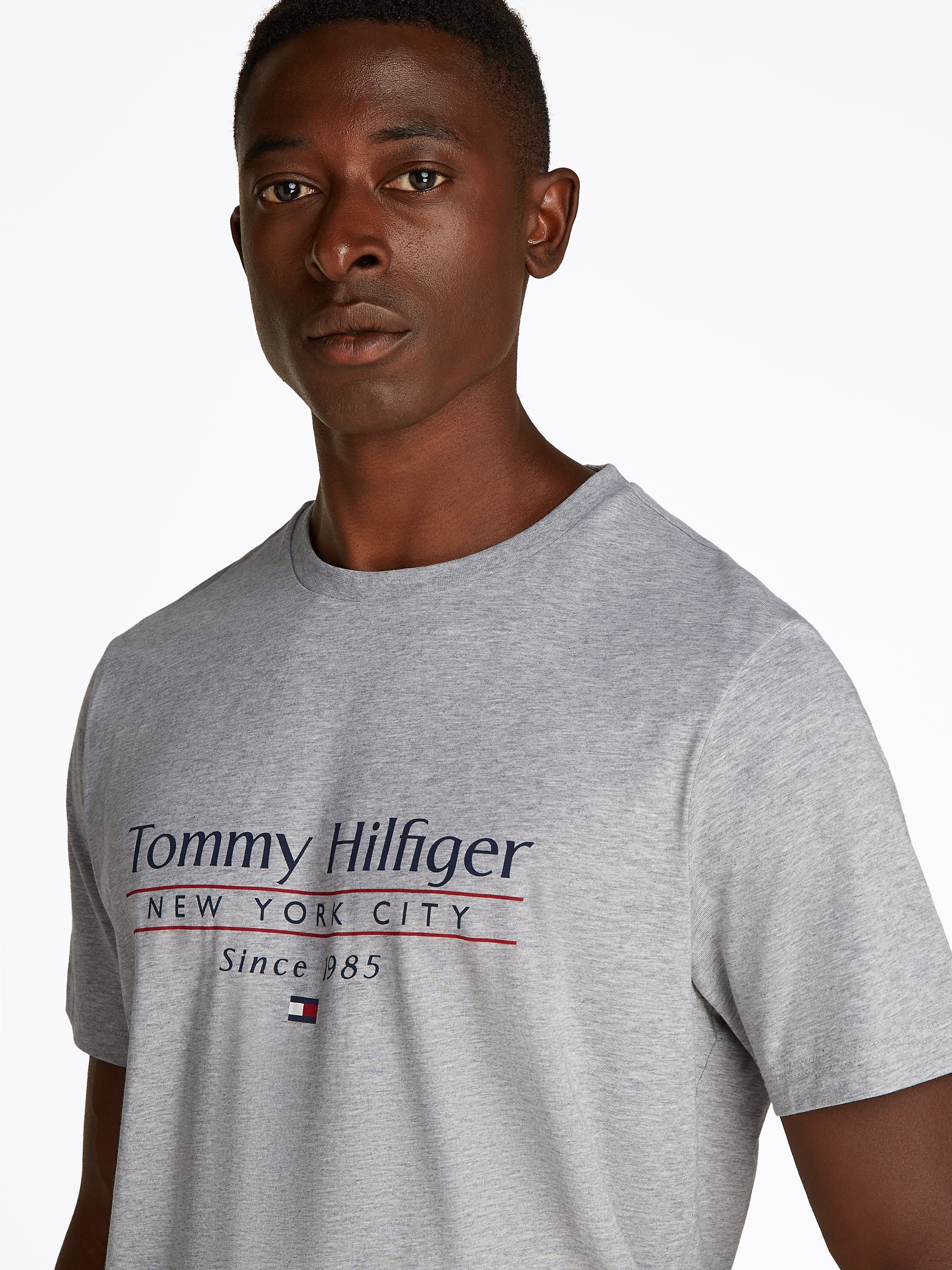 Tommy Hilfiger T-shirt HILFIGER CENTER STACK TEE