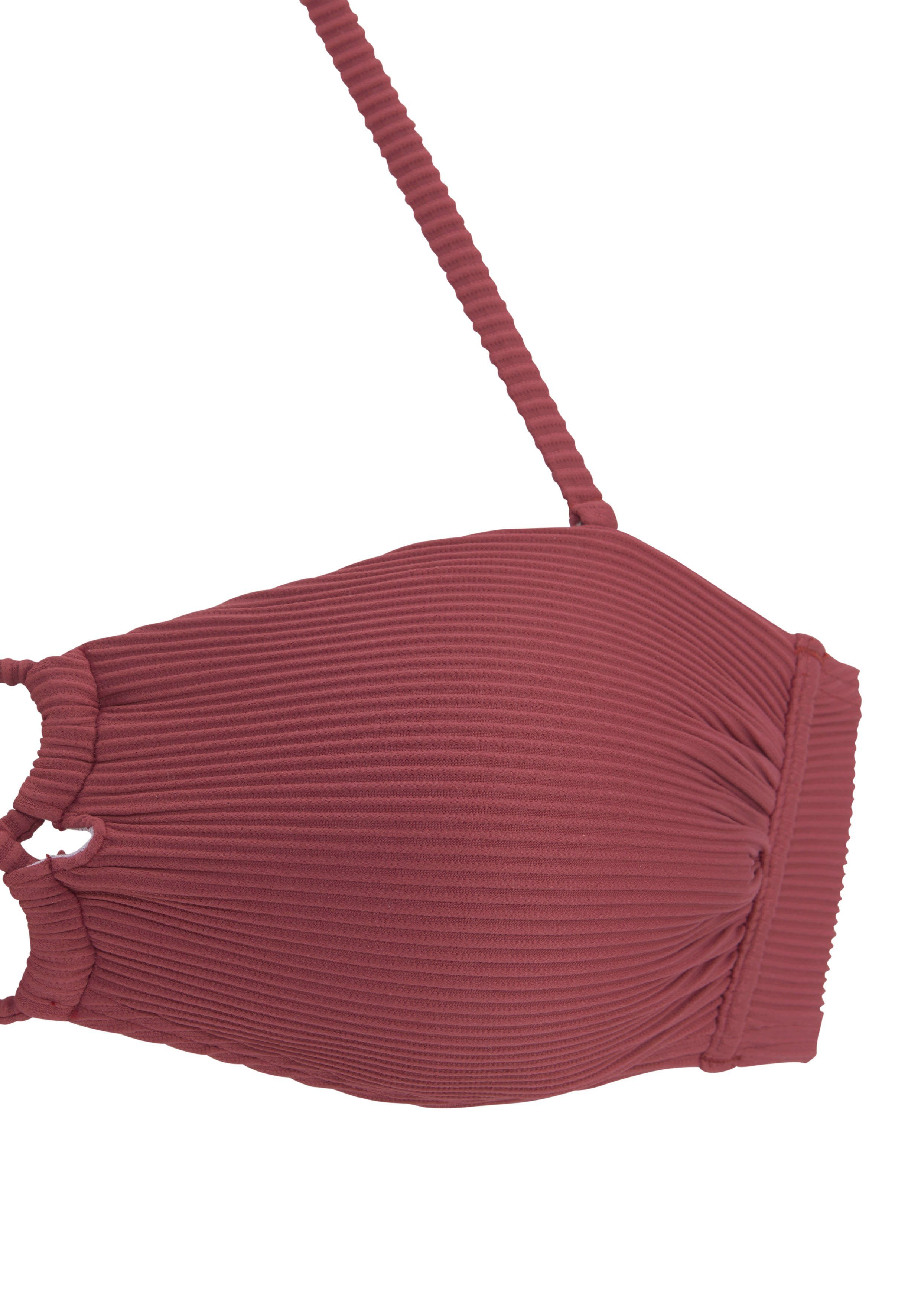 Sunseeker Bandeau-bikinitop Fancy met modieuze siersluiting