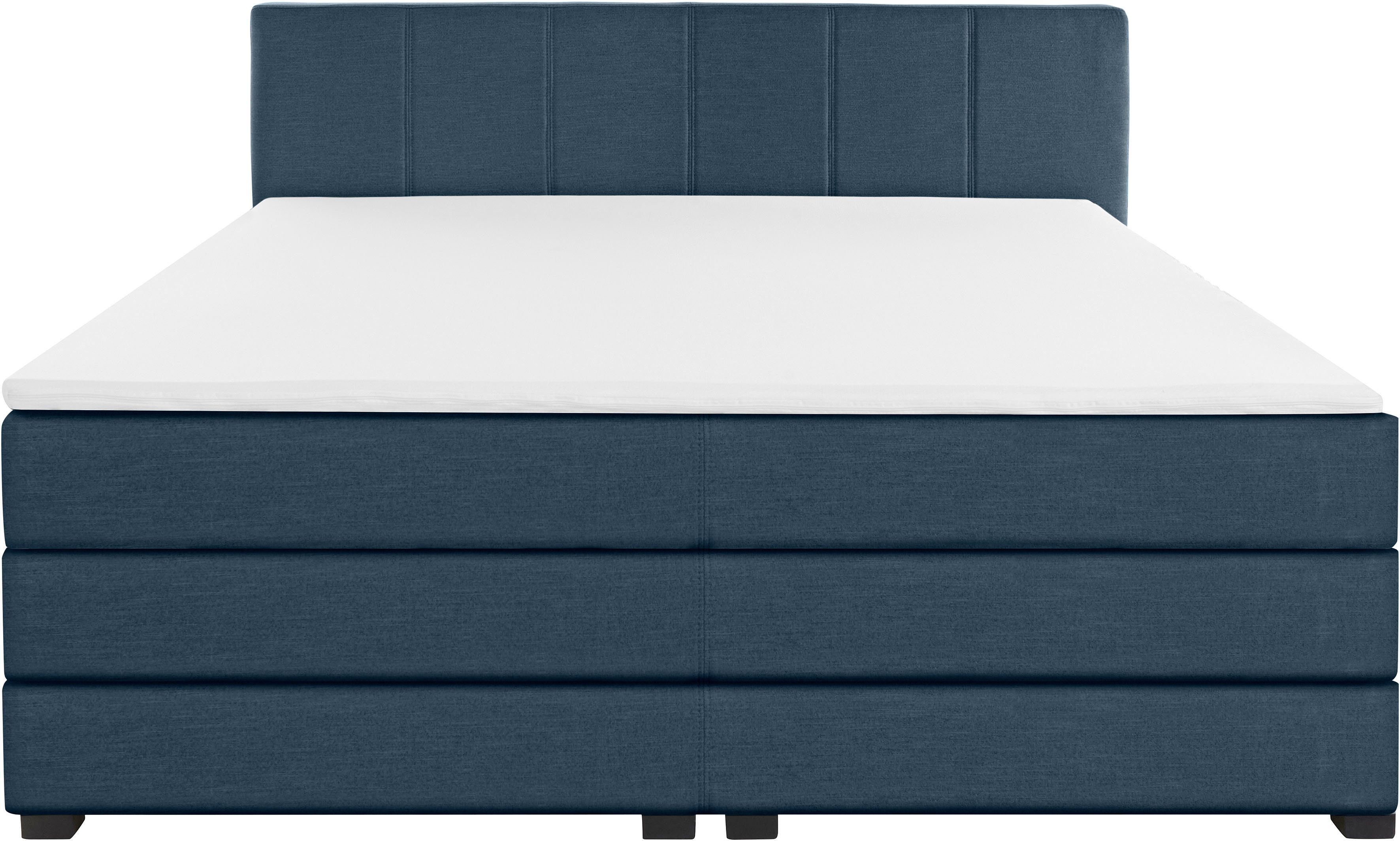 OTTO products Boxspring Peetu Pocketveringsmatras, in 4 breedten en 4 kleuren, incl. topmatras
