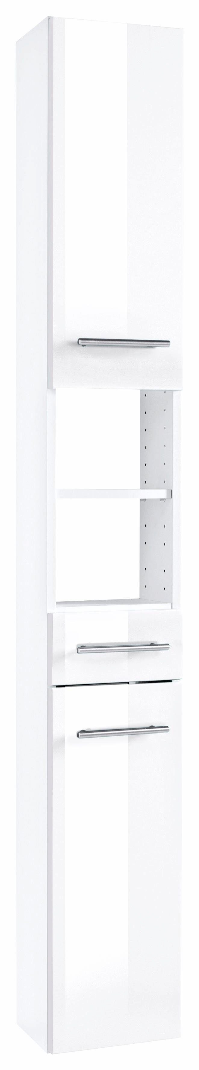 welltime Hoge kast Venetië hoge kasten wit